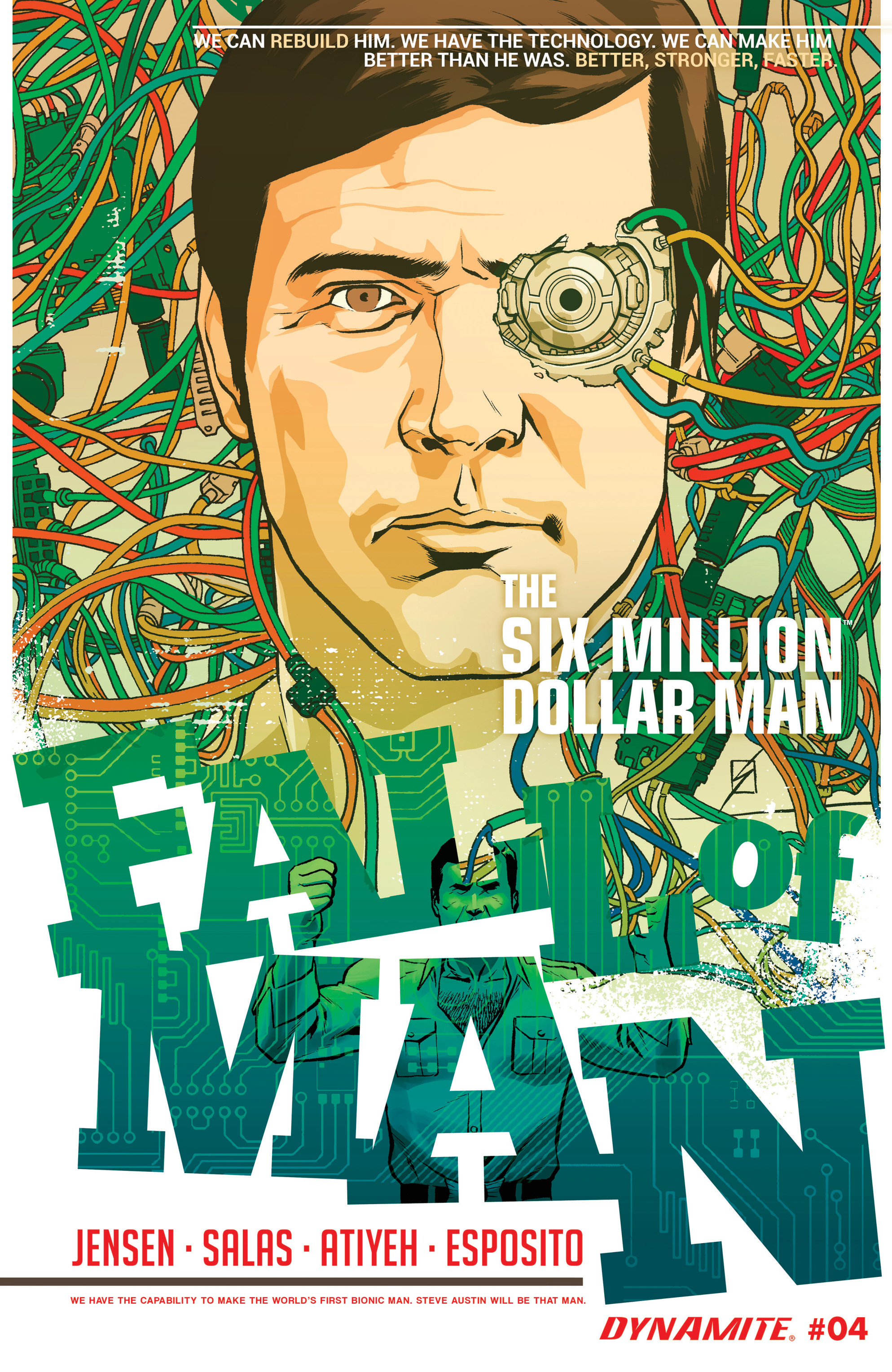 Read online The Six Million Dollar Man: Fall of Man comic -  Issue #4 - 1