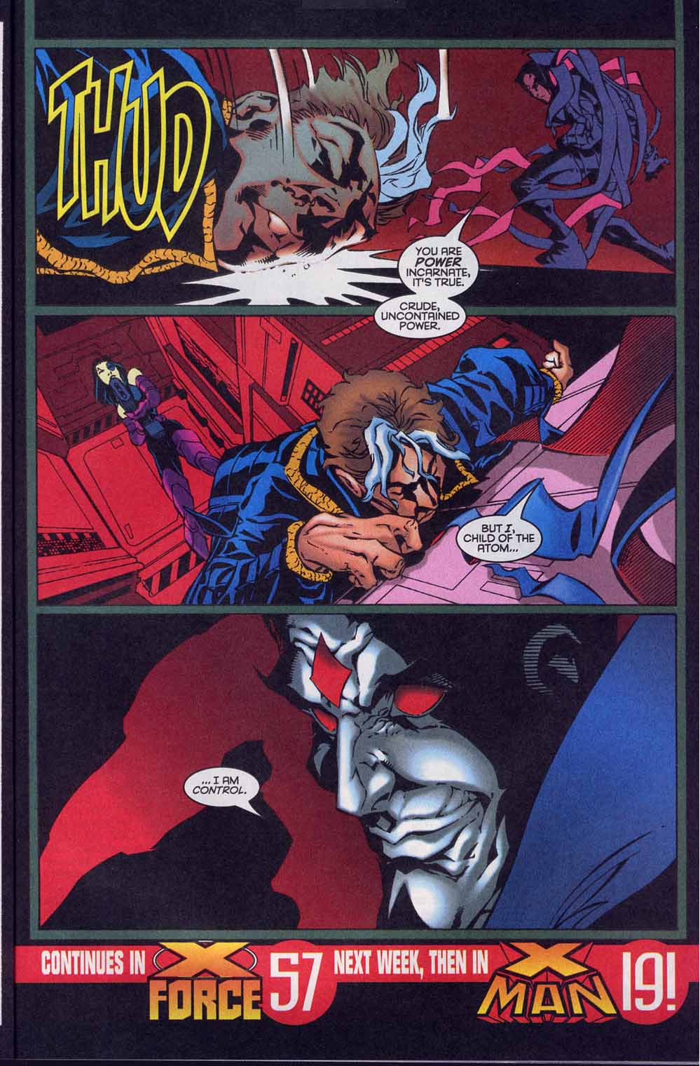 Read online X-Man comic -  Issue #18 - 23