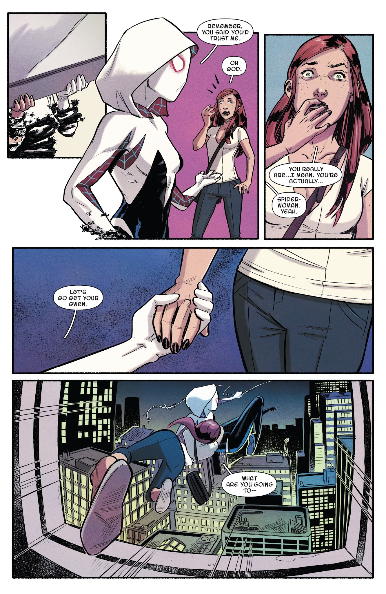 Read online Spider-Gwen: Ghost-Spider comic -  Issue #3 - 7