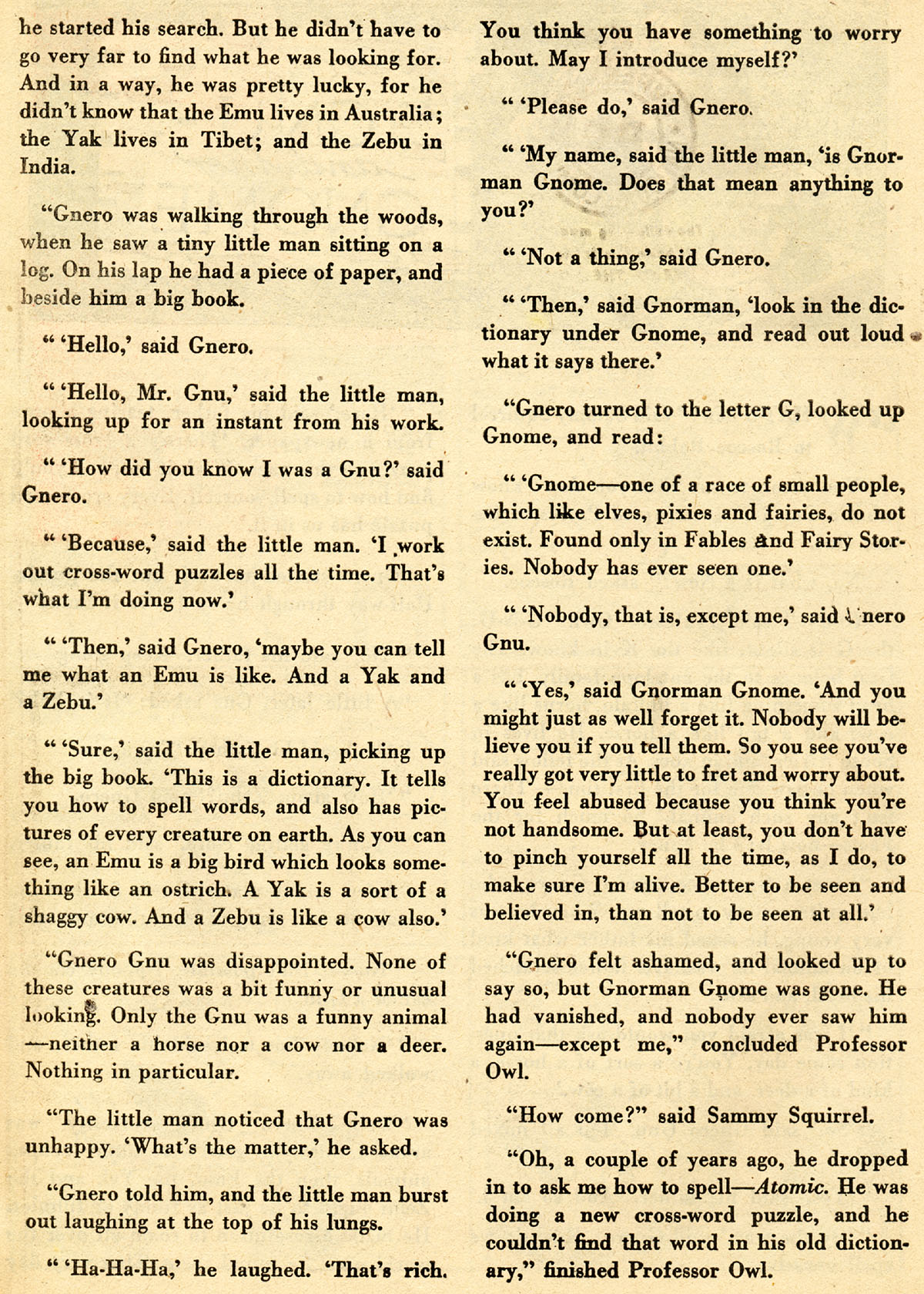 Read online Comic Cavalcade comic -  Issue #50 - 58