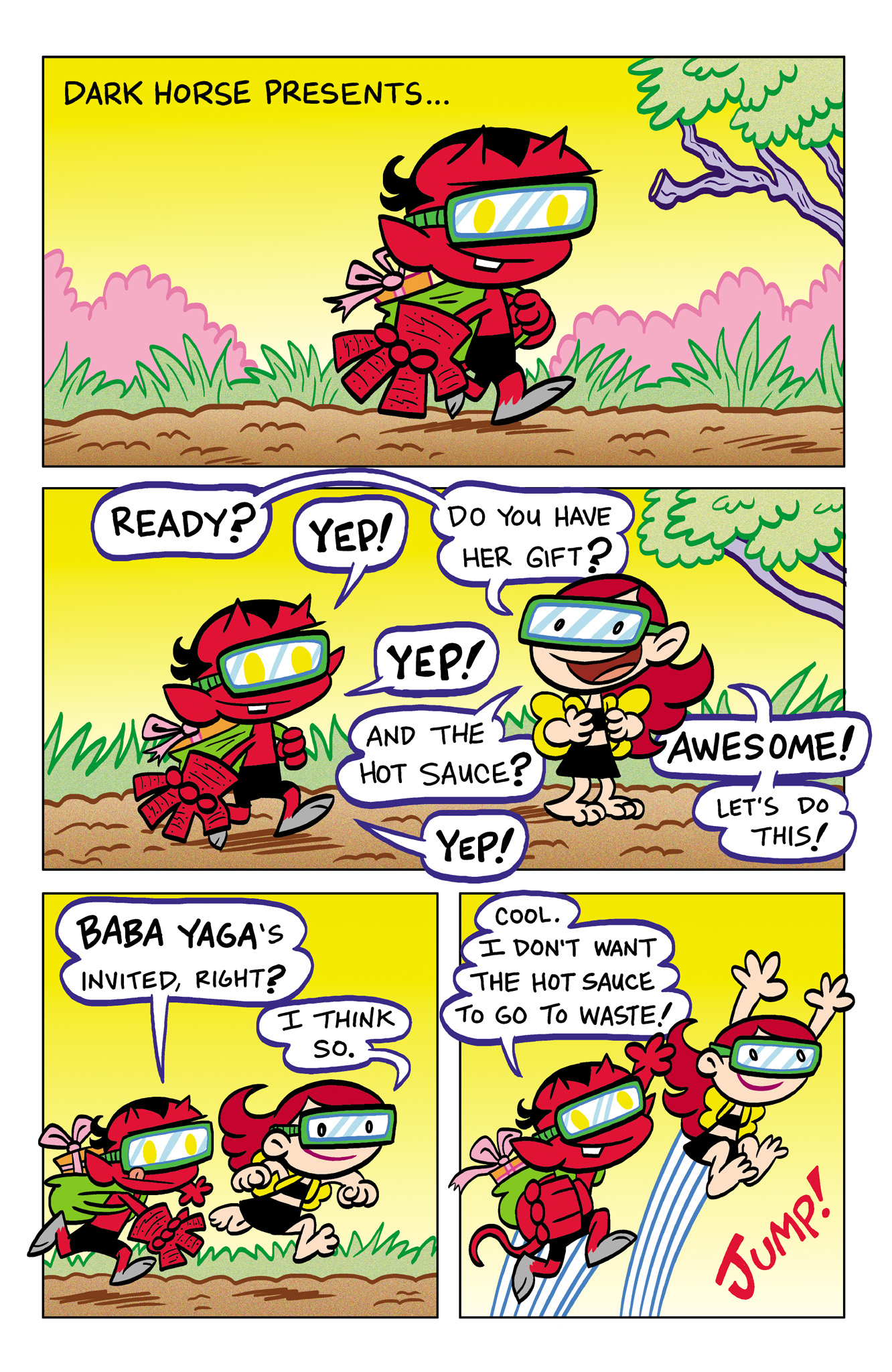 Read online Itty Bitty Hellboy comic -  Issue #5 - 3