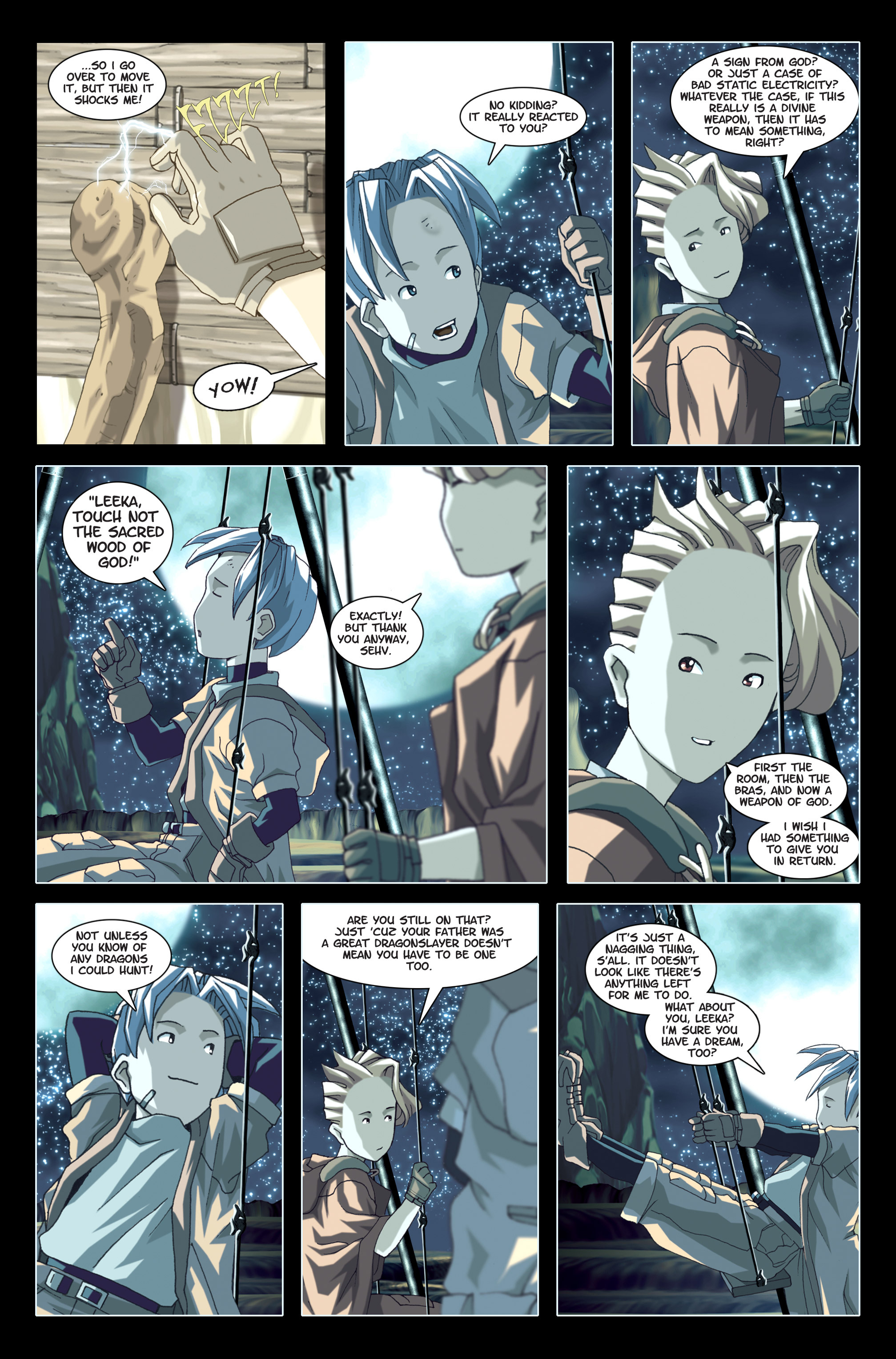 Read online Feather comic -  Issue #2 - 11