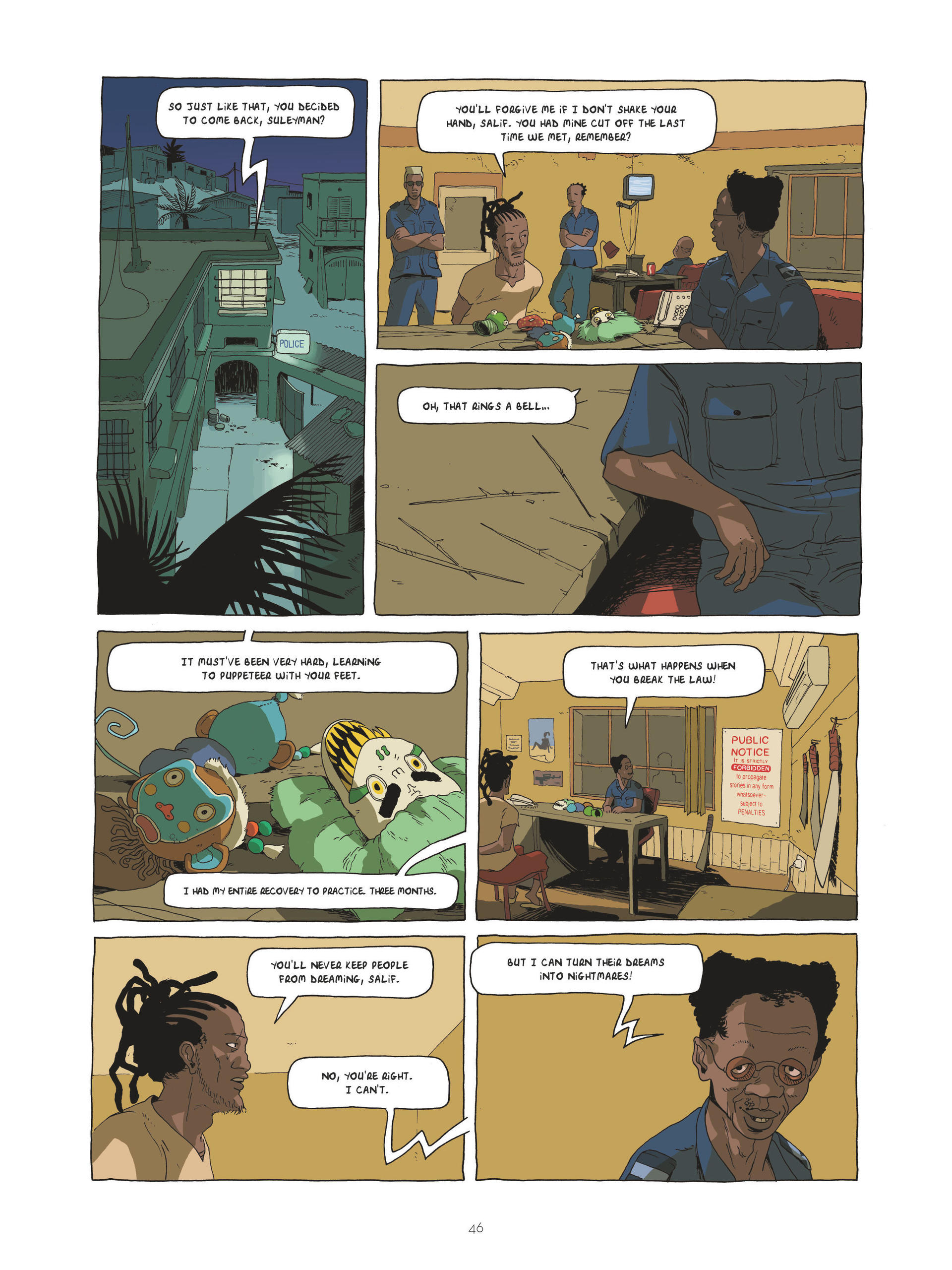 Read online Zidrou-Beuchot's African Trilogy comic -  Issue # TPB 1 - 46