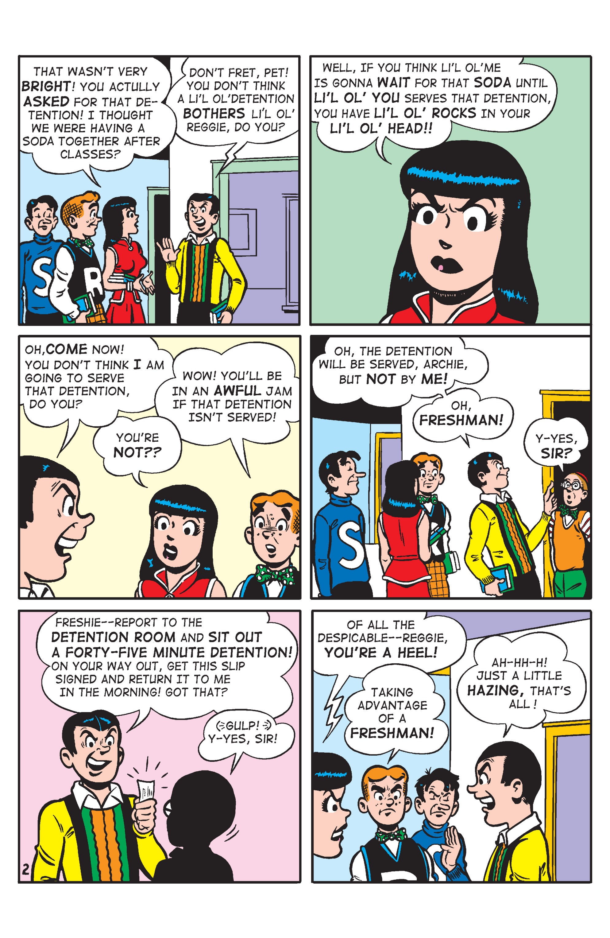 Read online Archie's Rival Reggie comic -  Issue #1 - 11