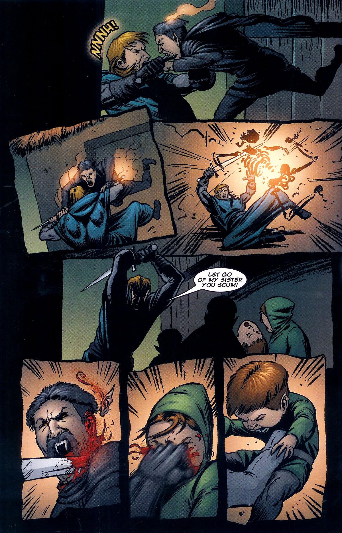 Read online Dracula vs King Arthur comic -  Issue #3 - 16