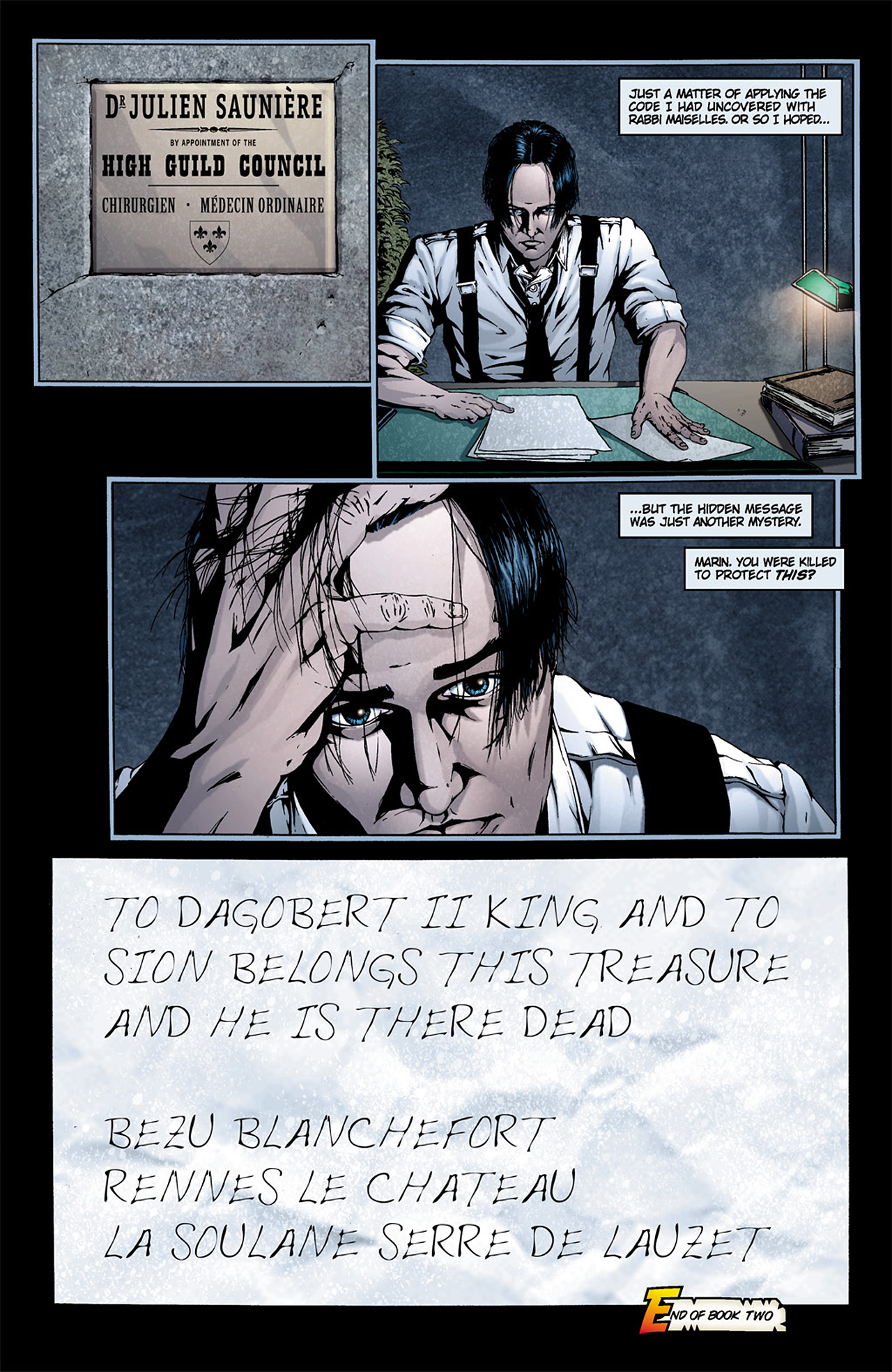Read online Rex Mundi (2006) comic -  Issue # TPB 2 - 163