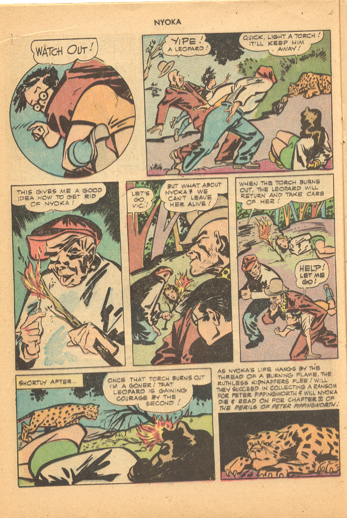 Read online Nyoka the Jungle Girl (1945) comic -  Issue #17 - 16