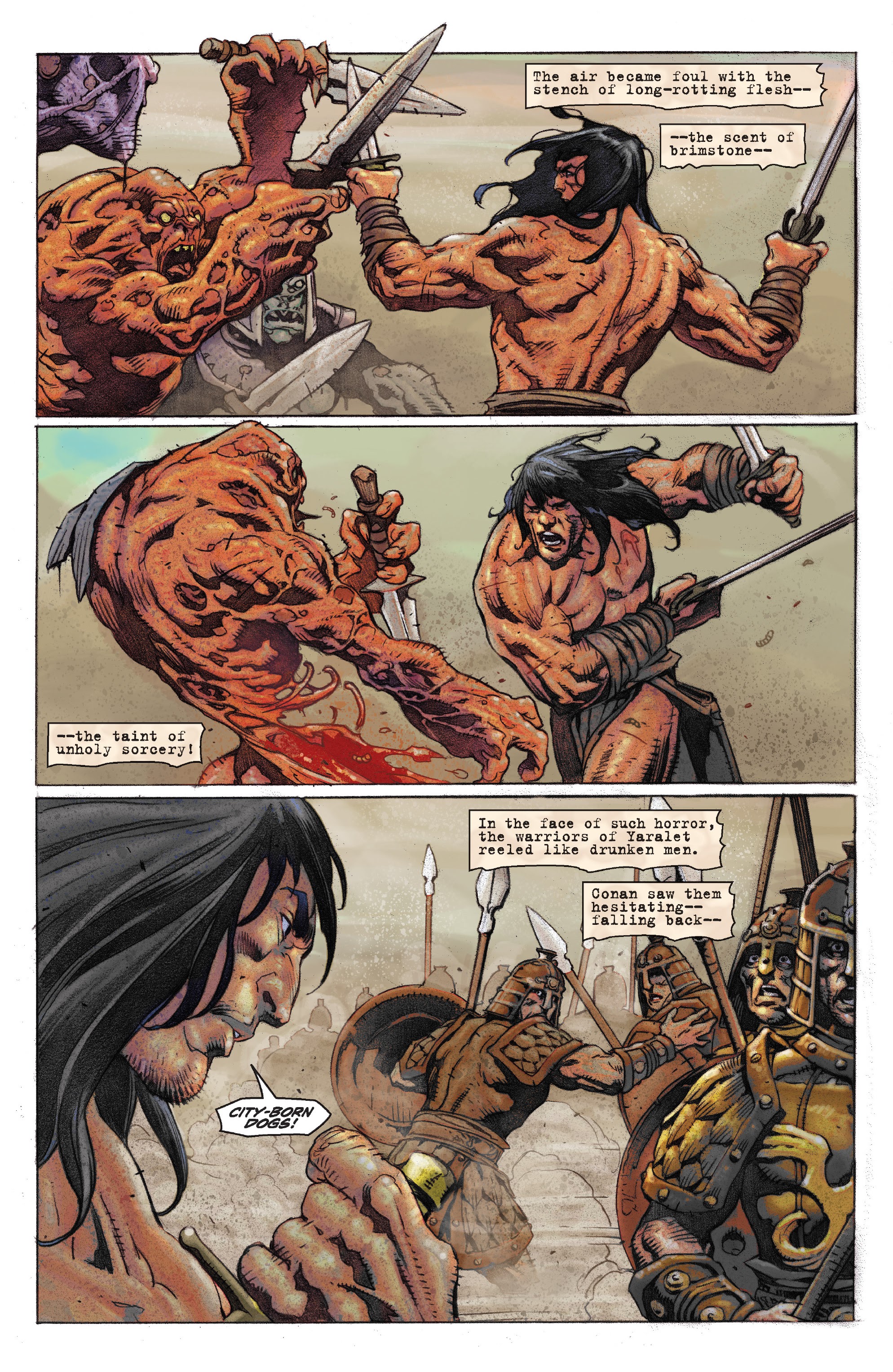 Read online Conan Chronicles Epic Collection comic -  Issue # TPB Return to Cimmeria (Part 2) - 92