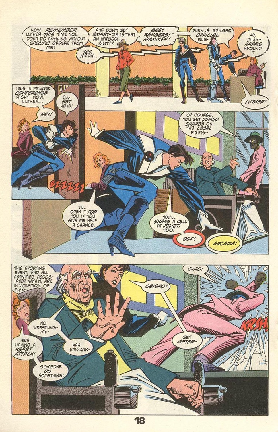 Read online American Flagg! comic -  Issue #31 - 22