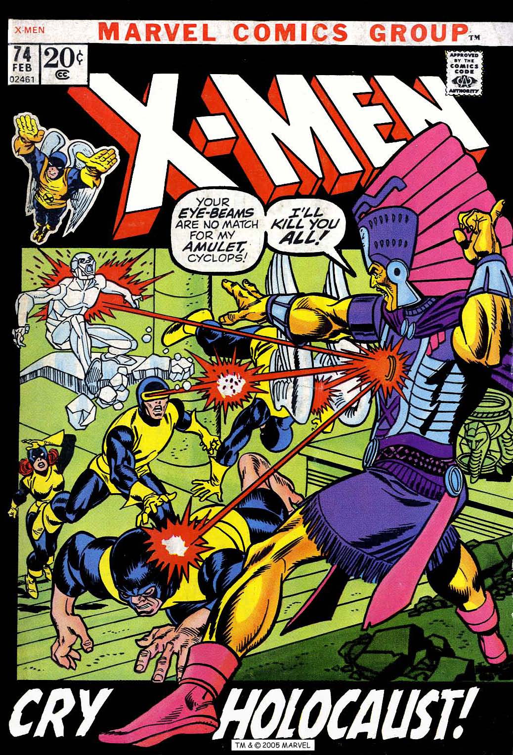 Read online Uncanny X-Men (1963) comic -  Issue #74 - 1