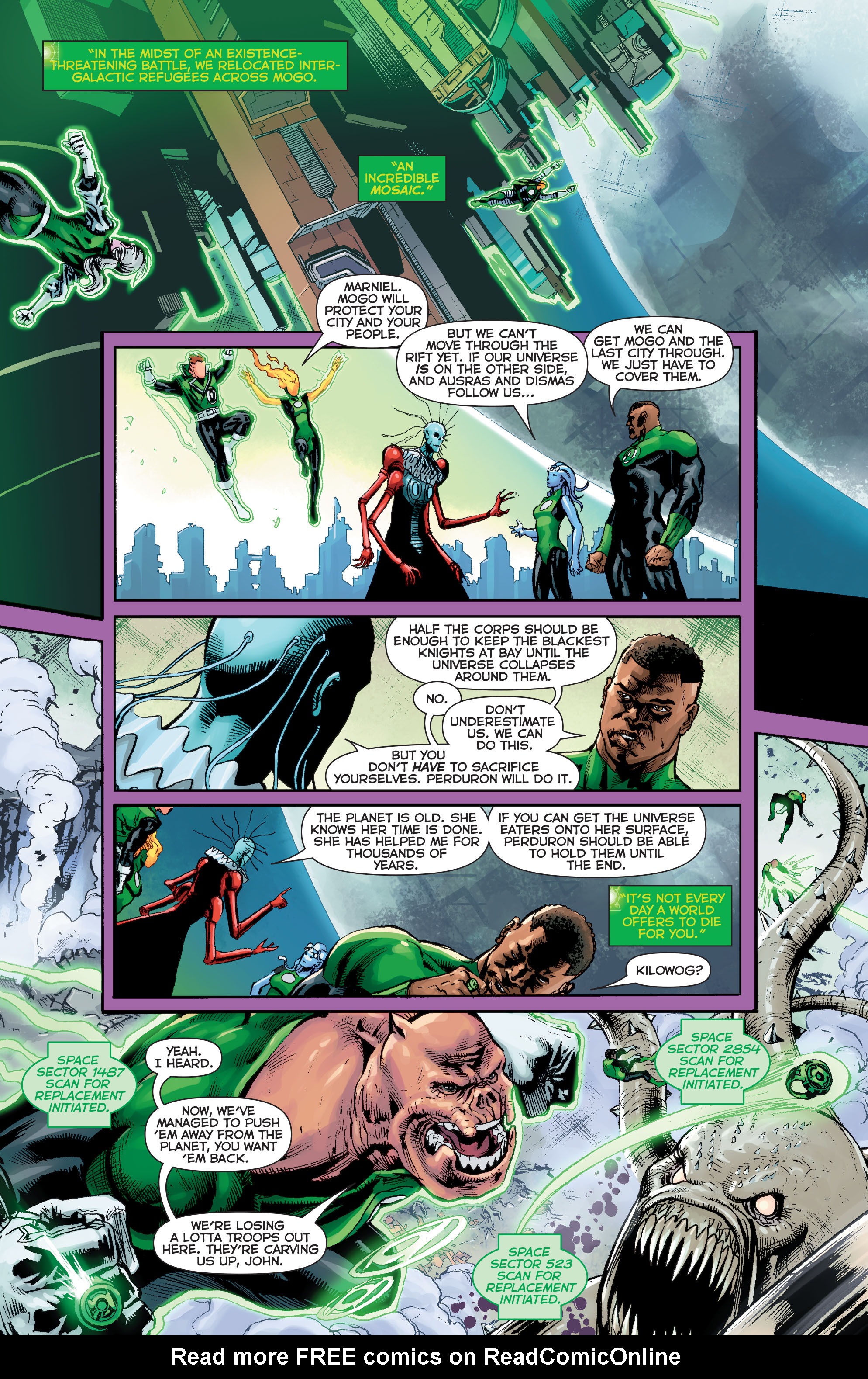 Read online Green Lantern Corps: Edge of Oblivion comic -  Issue #6 - 15