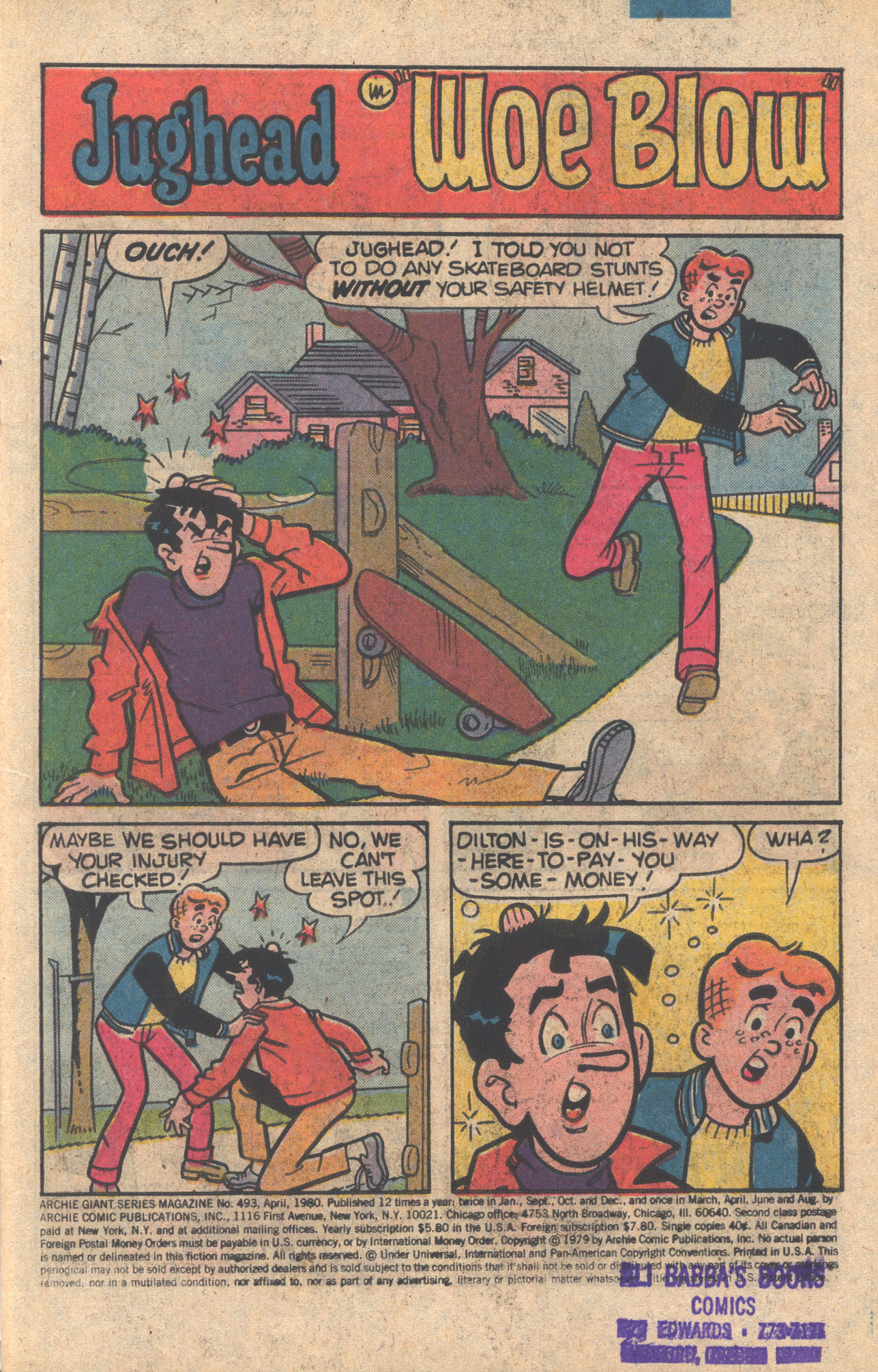 Read online Archie Giant Series Magazine comic -  Issue #493 - 3