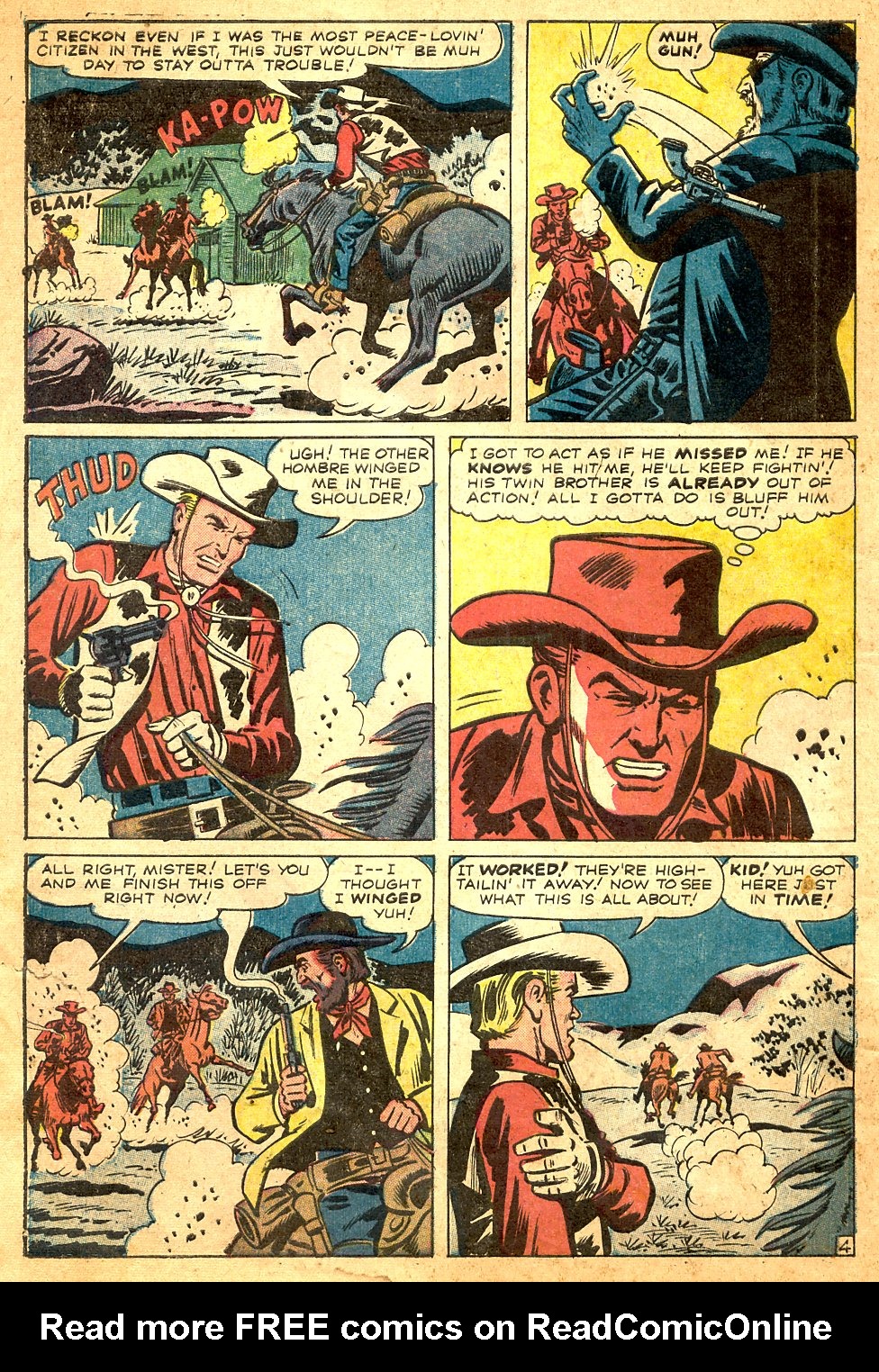 Read online Kid Colt Outlaw comic -  Issue #99 - 6