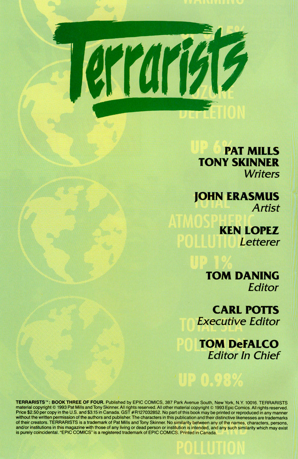 Read online Terrarists comic -  Issue #3 - 2