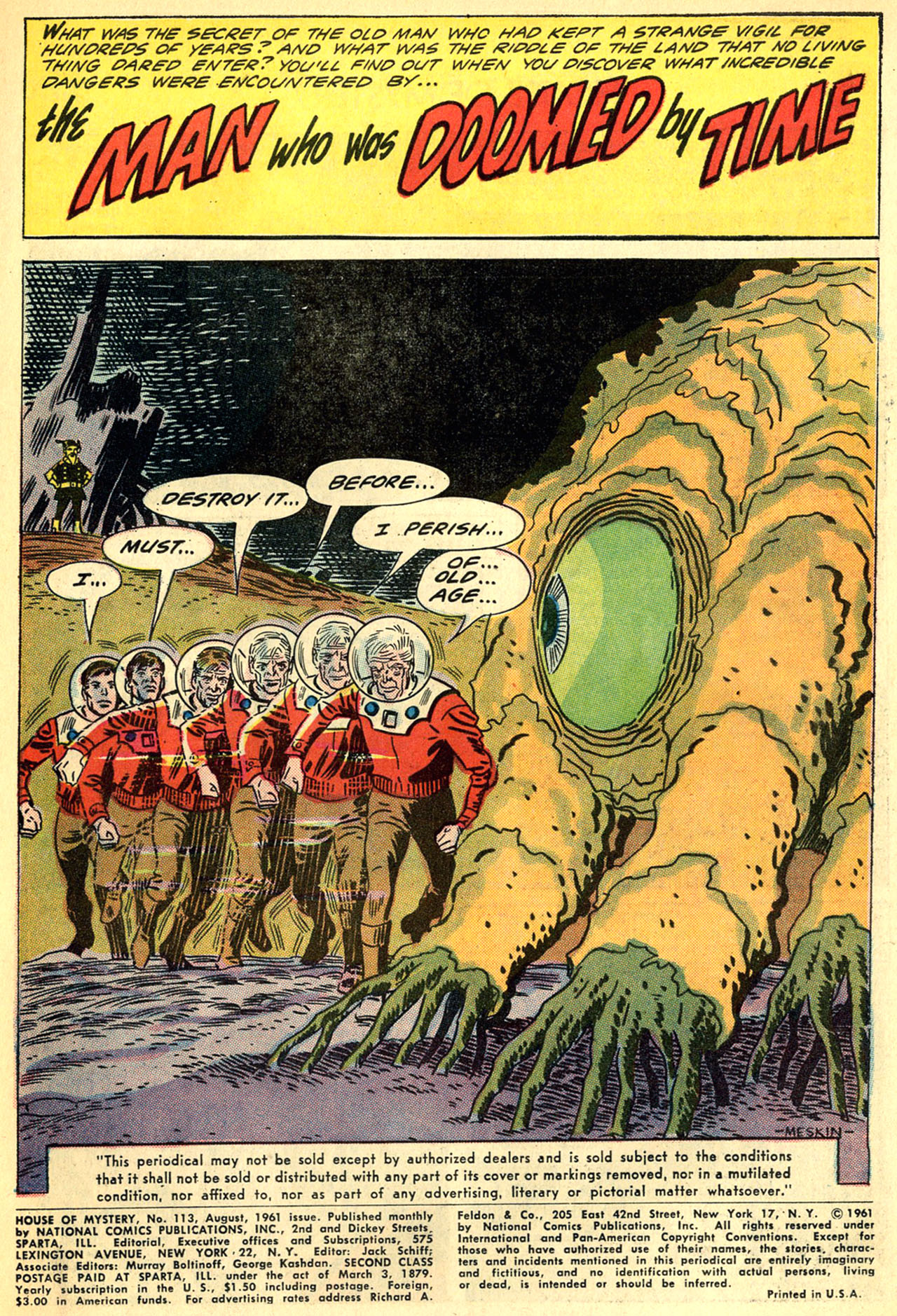 Read online House of Mystery (1951) comic -  Issue #113 - 3
