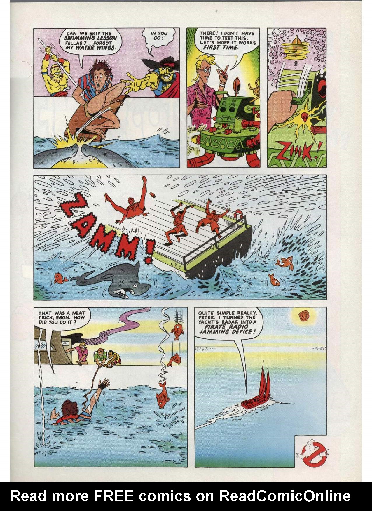 Read online The Real Ghostbusters comic -  Issue #193 - 35