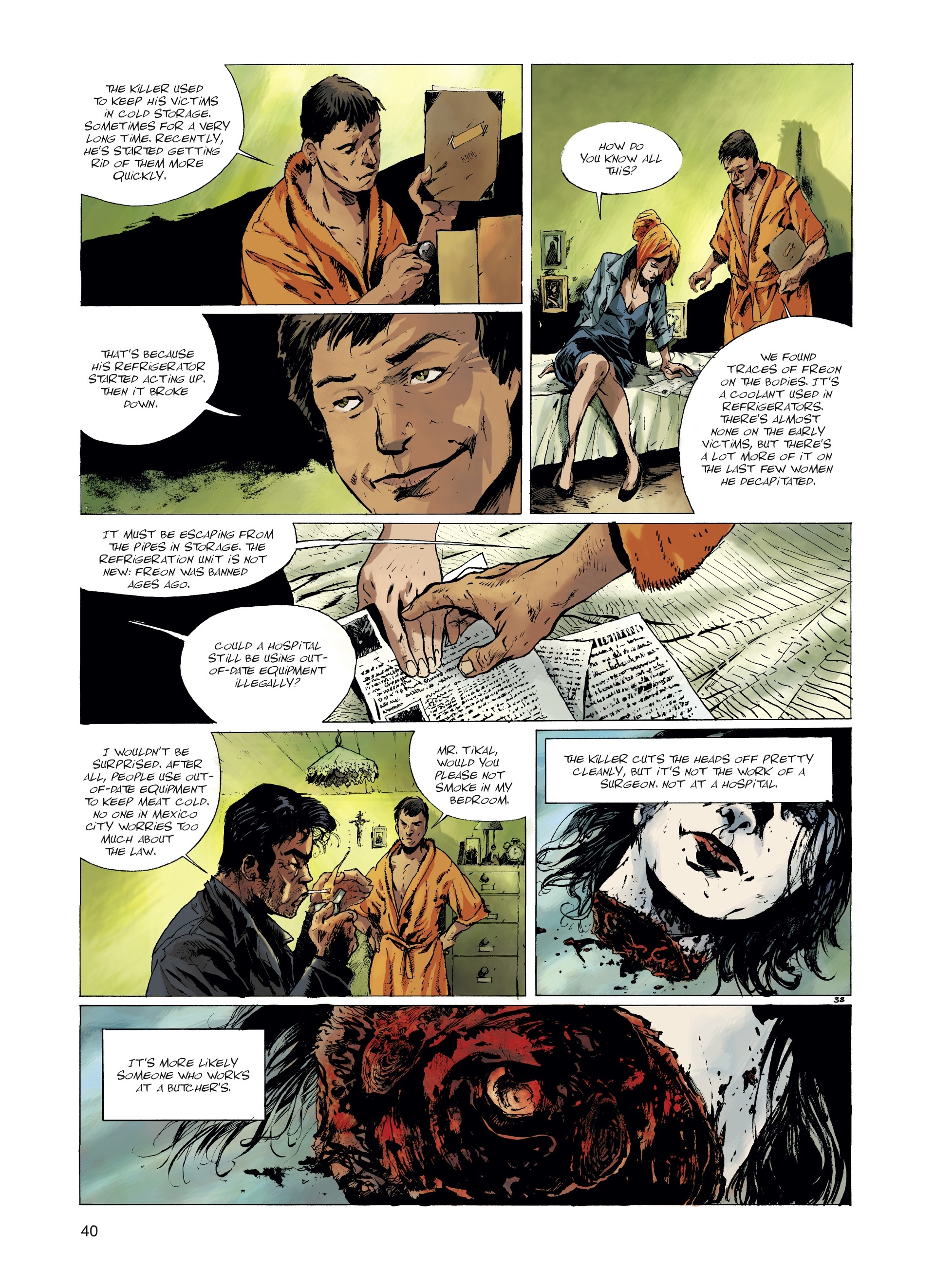 Read online Interpol comic -  Issue #1 - 40