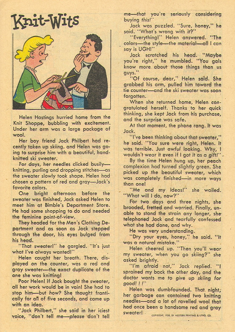 Read online Fritzi Ritz (1953) comic -  Issue #57 - 25