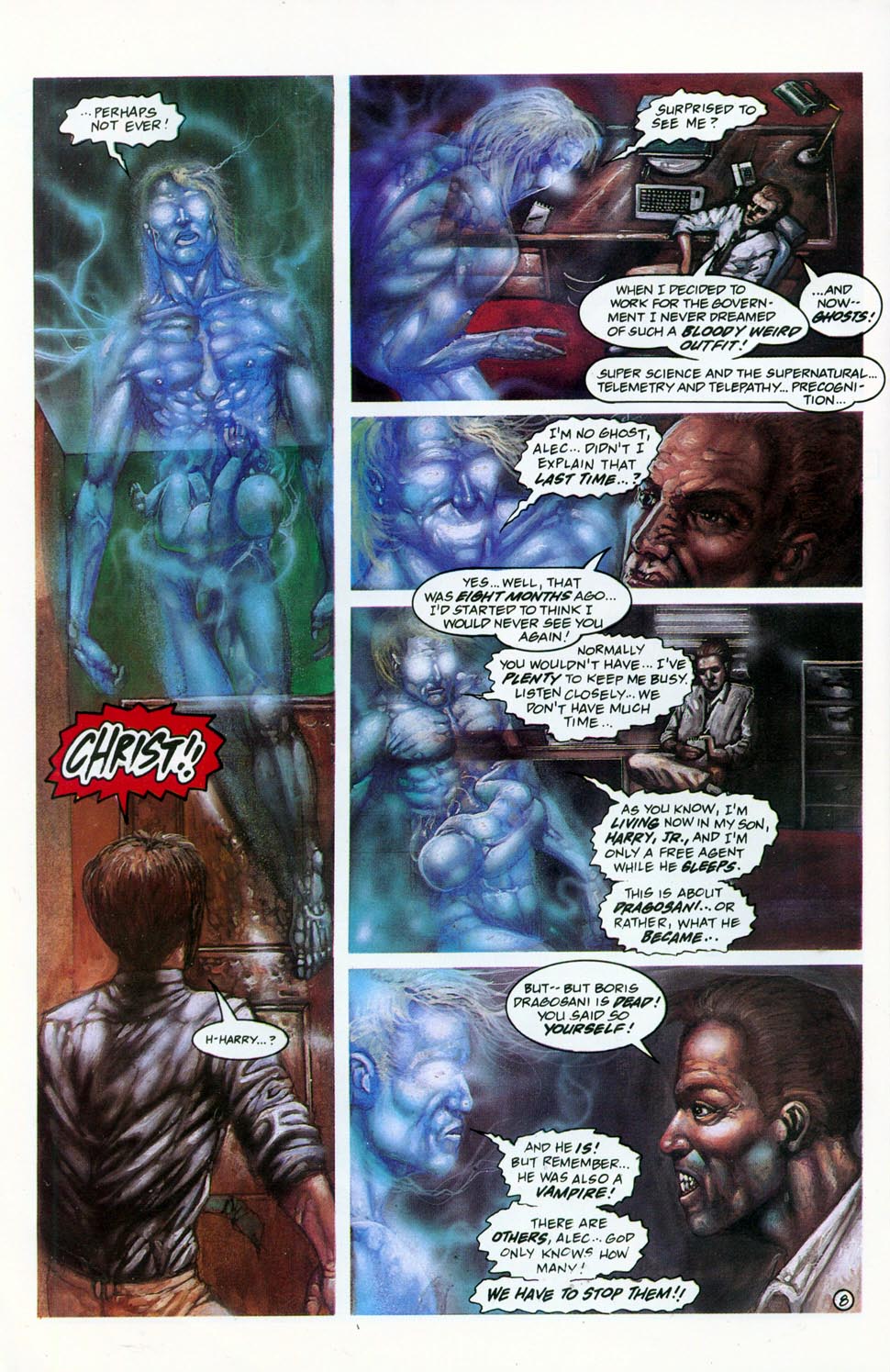Read online Necroscope Book II: Wamphyri comic -  Issue #1 - 11