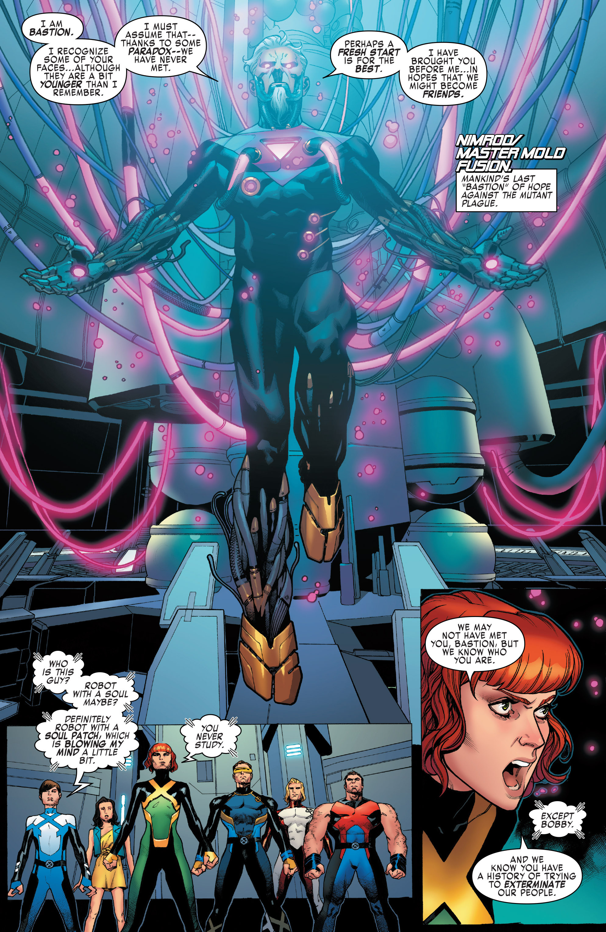 Read online X-Men: Blue comic -  Issue #3 - 11