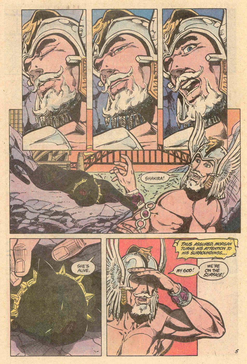 Read online Warlord (1976) comic -  Issue #69 - 5