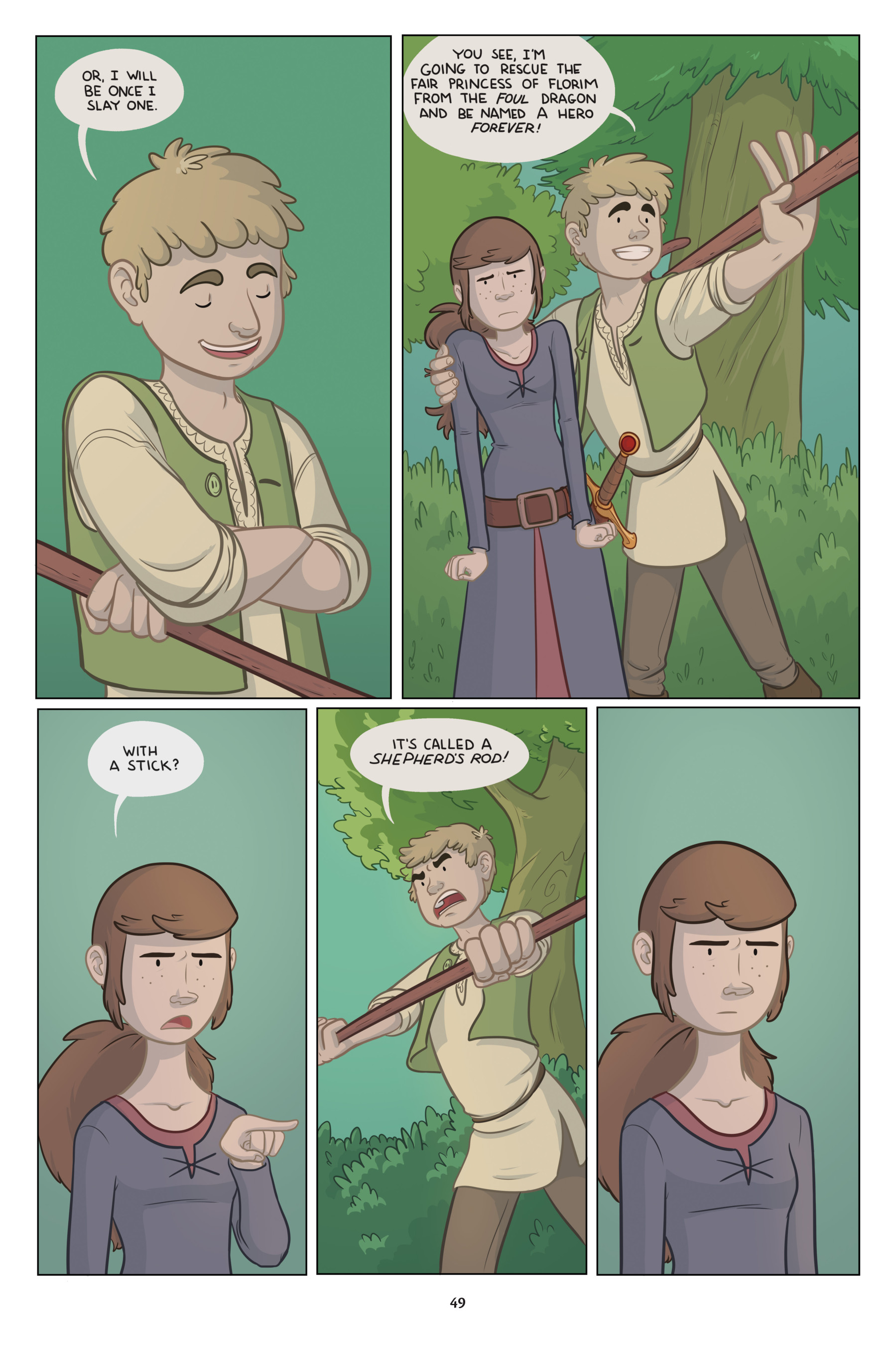 Read online Extraordinary: A Story of an Ordinary Princess comic -  Issue # TPB (Part 1) - 50