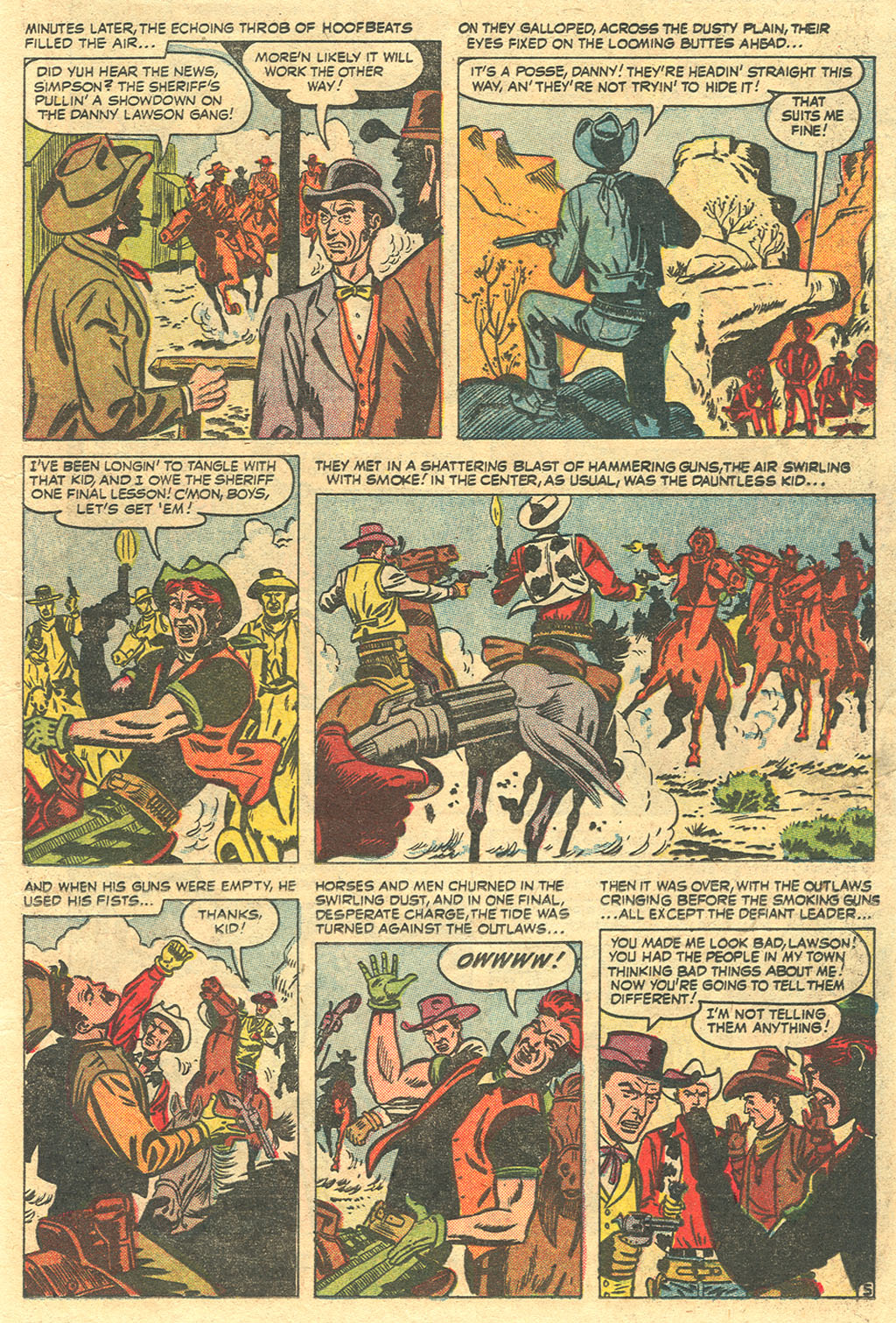 Read online Kid Colt Outlaw comic -  Issue #49 - 17