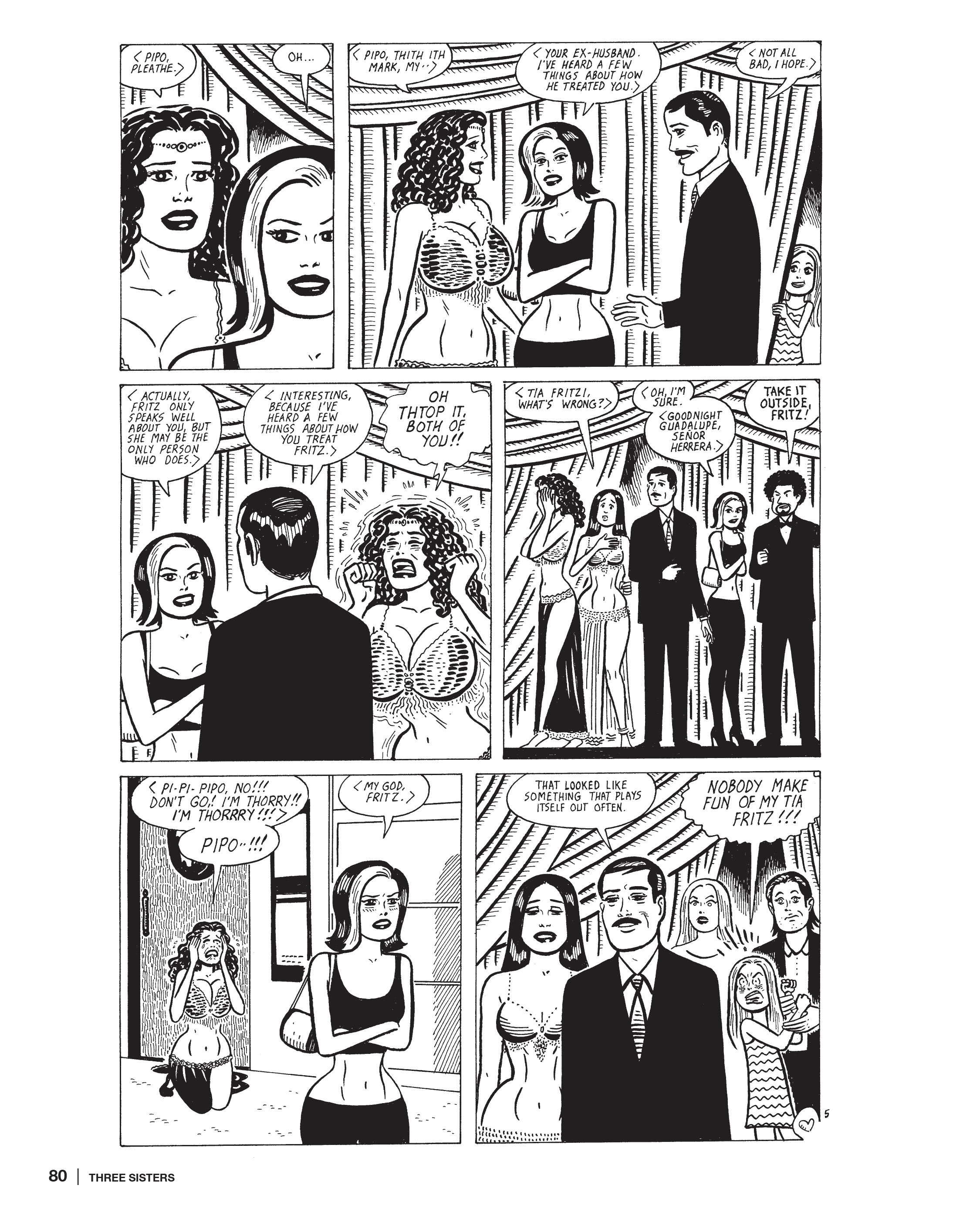 Read online Three Sisters: The Love and Rockets Library comic -  Issue # TPB (Part 1) - 80