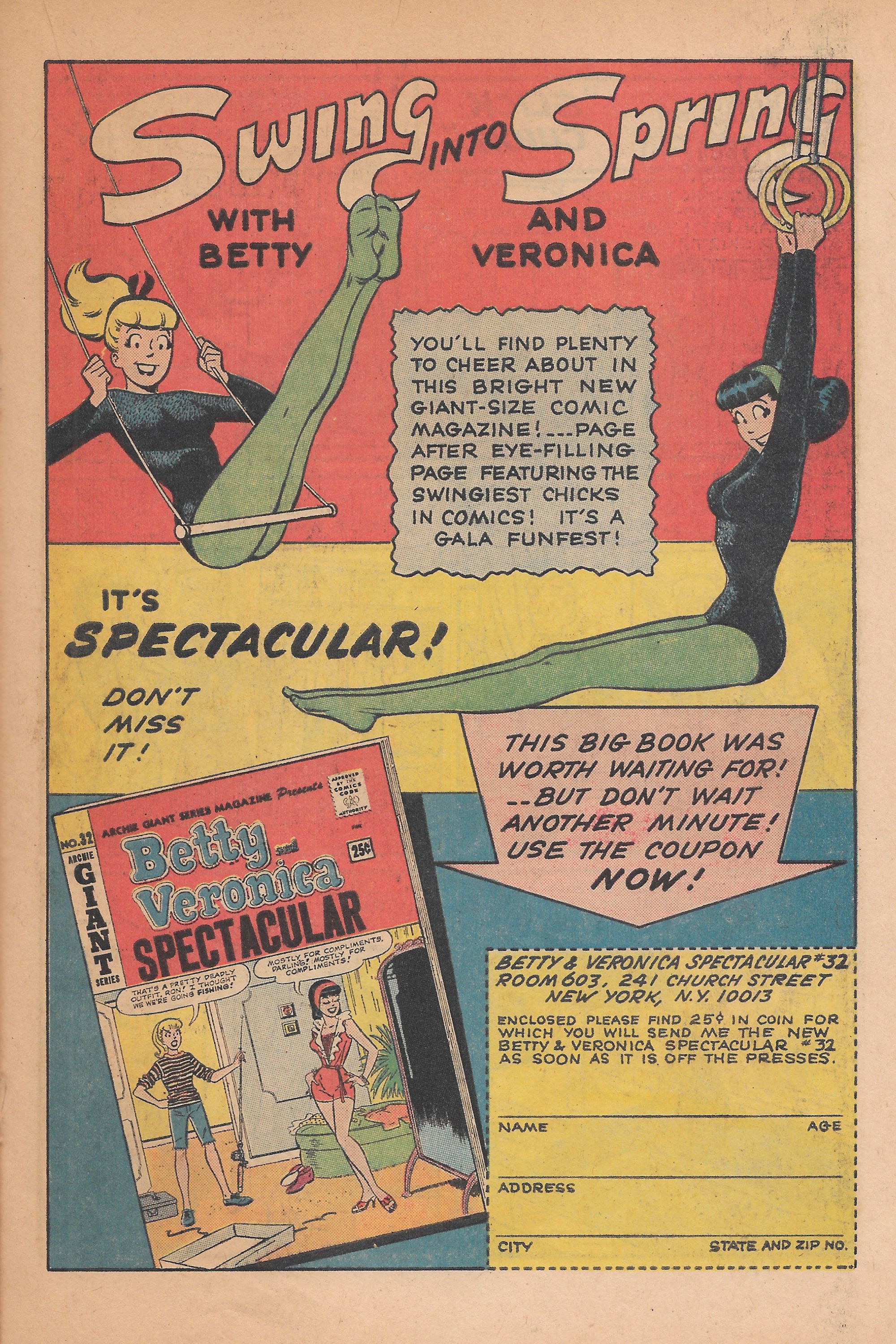 Read online Archie's Joke Book Magazine comic -  Issue #88 - 19