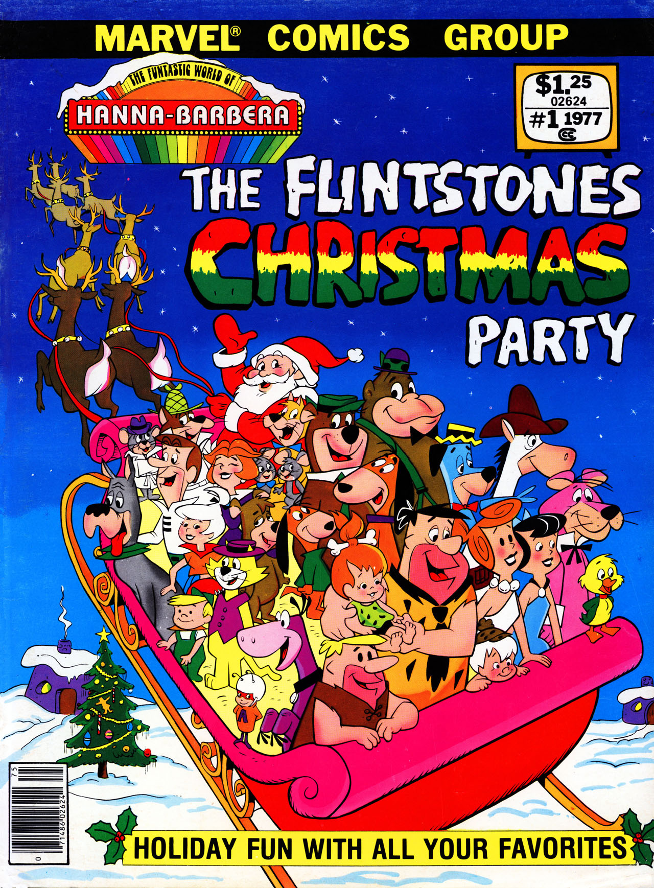 The Flintstones Christmas Party issue Full - Page 1