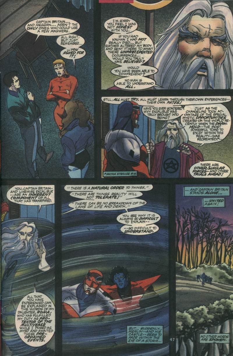 Read online Excalibur: The Possession comic -  Issue # Full - 49