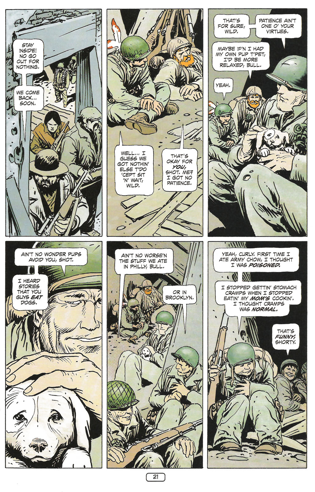 Read online Sgt. Rock: The Prophecy comic -  Issue #1 - 23