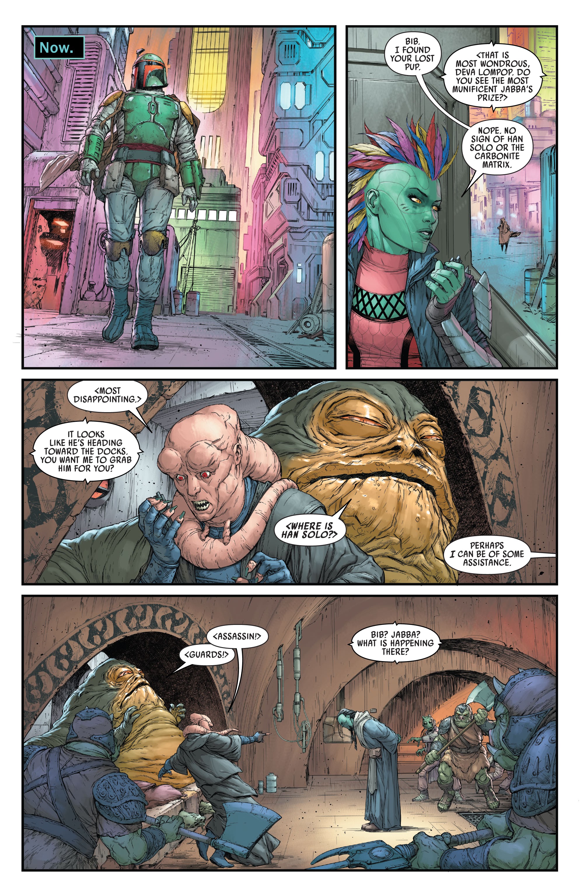 Read online Star Wars: War Of The Bounty Hunters - Jabba The Hutt comic -  Issue # Full - 28