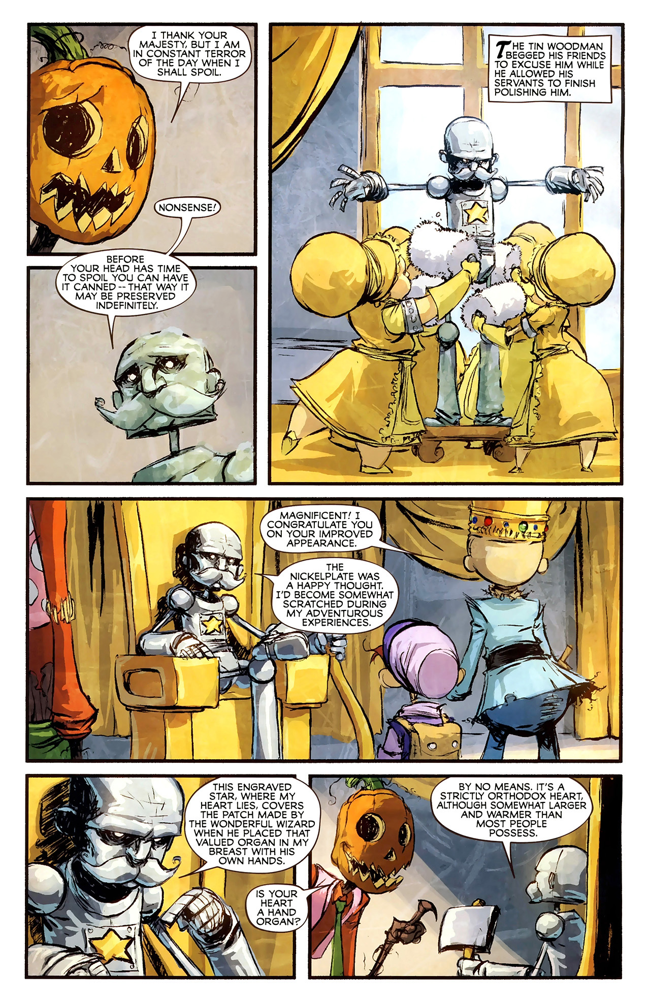 Read online The Marvelous Land of Oz comic -  Issue #4 - 5