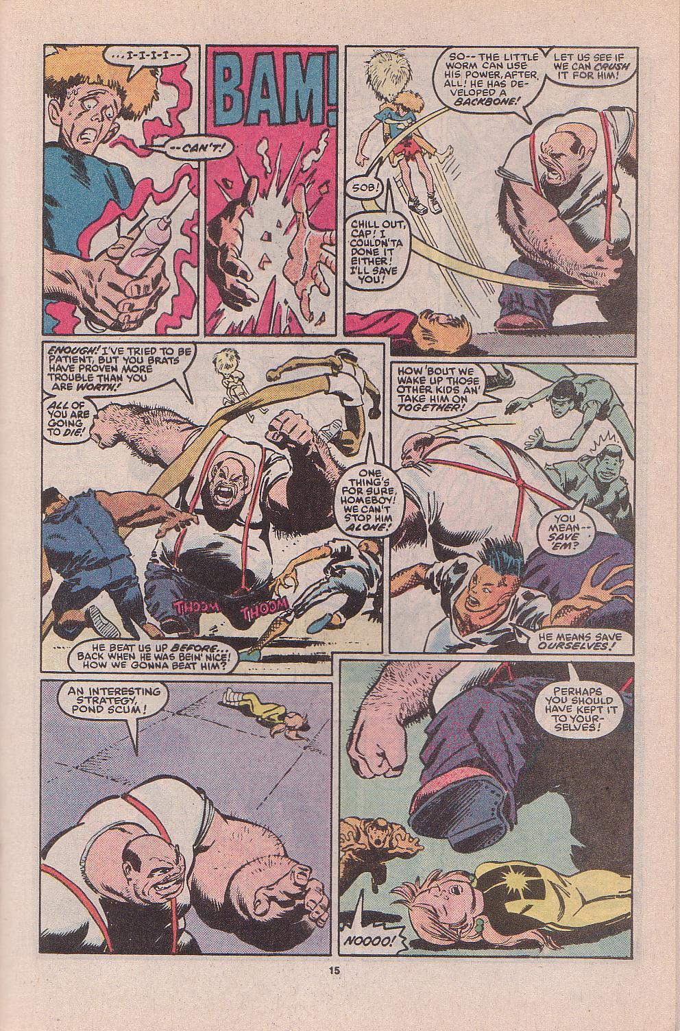 Read online Power Pack (1984) comic -  Issue #32 - 16