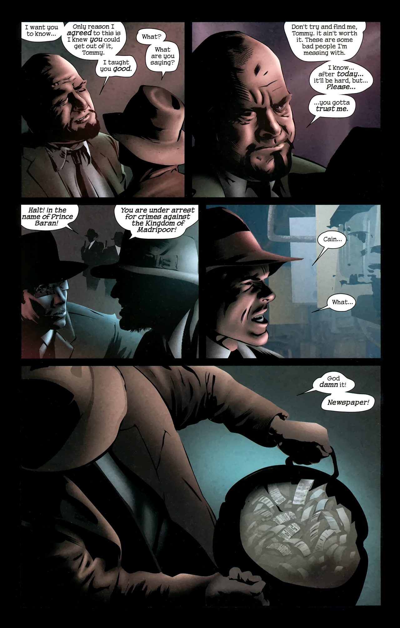 Read online X-Men Noir: Mark of Cain comic -  Issue #1 - 14