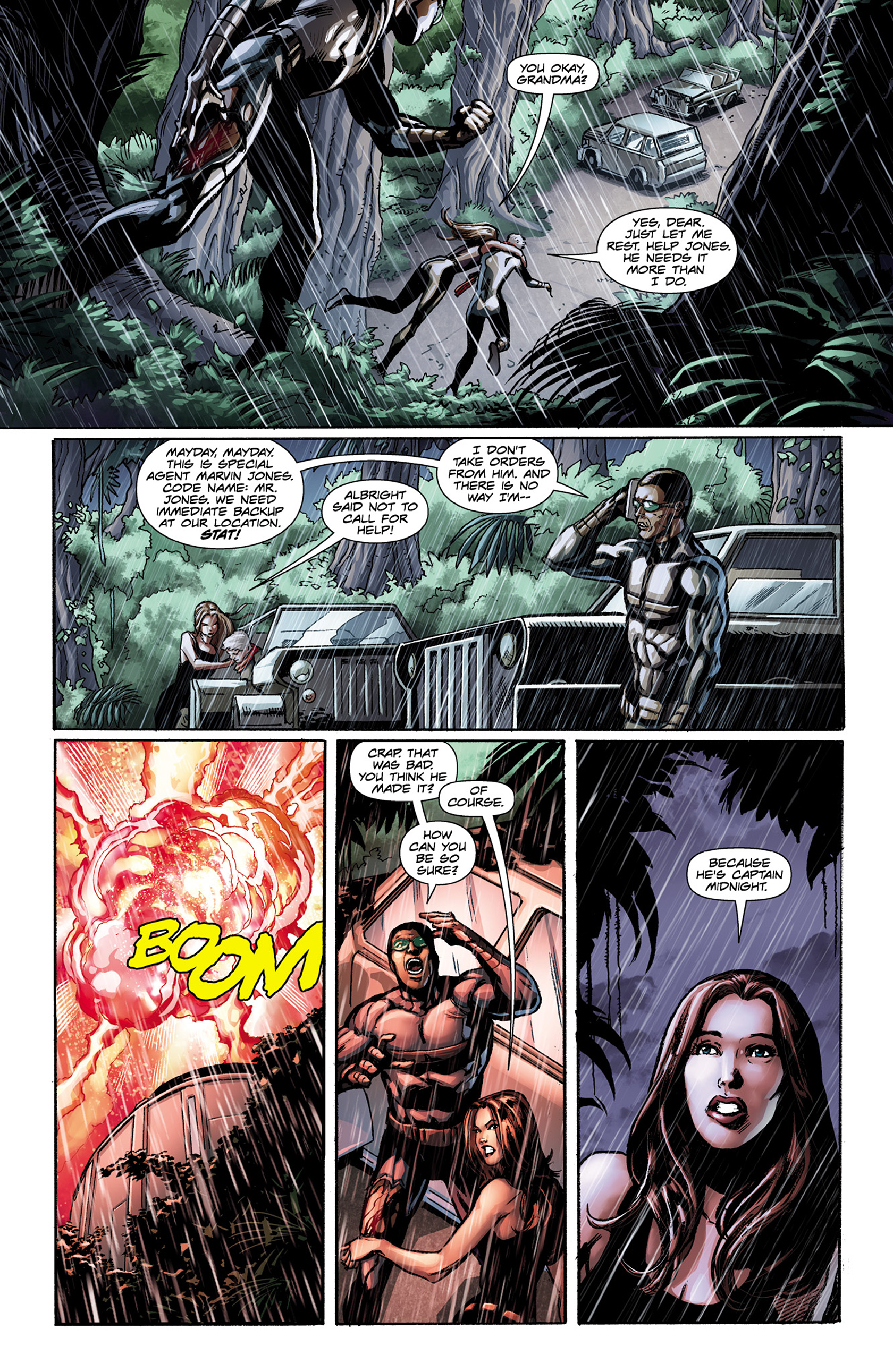 Read online Captain Midnight comic -  Issue #18 - 16