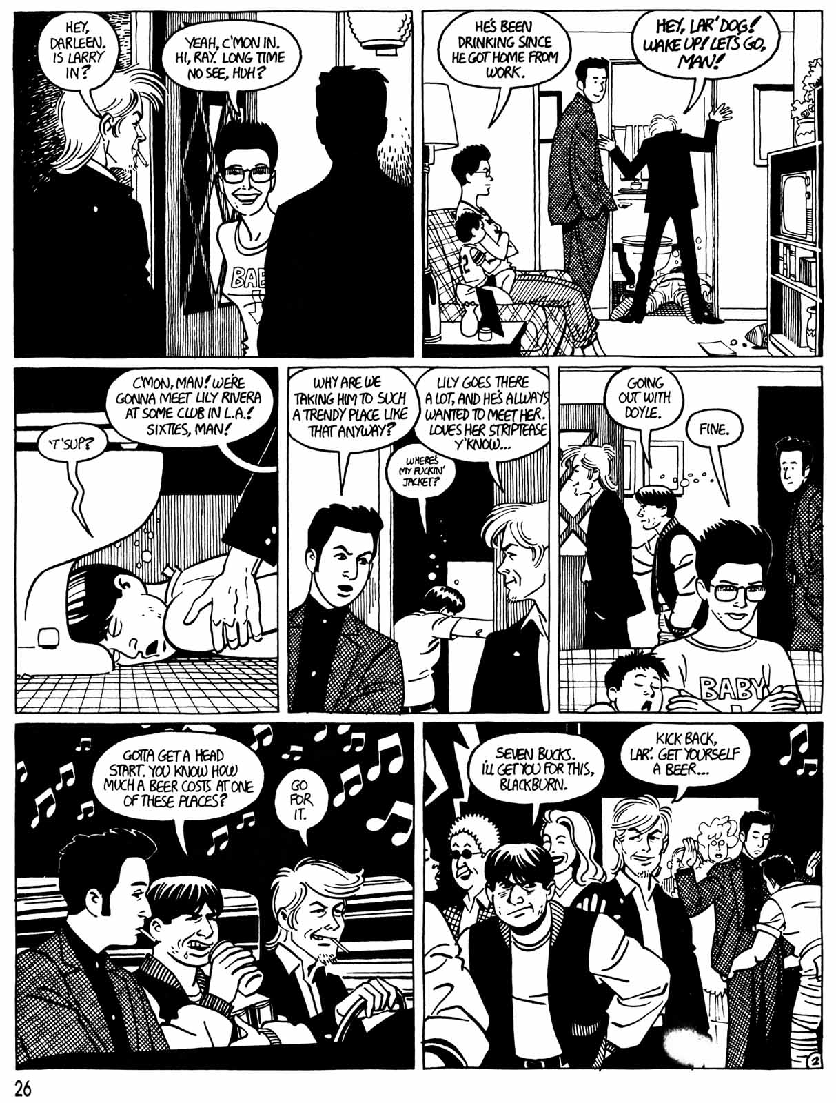 Read online Love and Rockets (1982) comic -  Issue #28 - 28