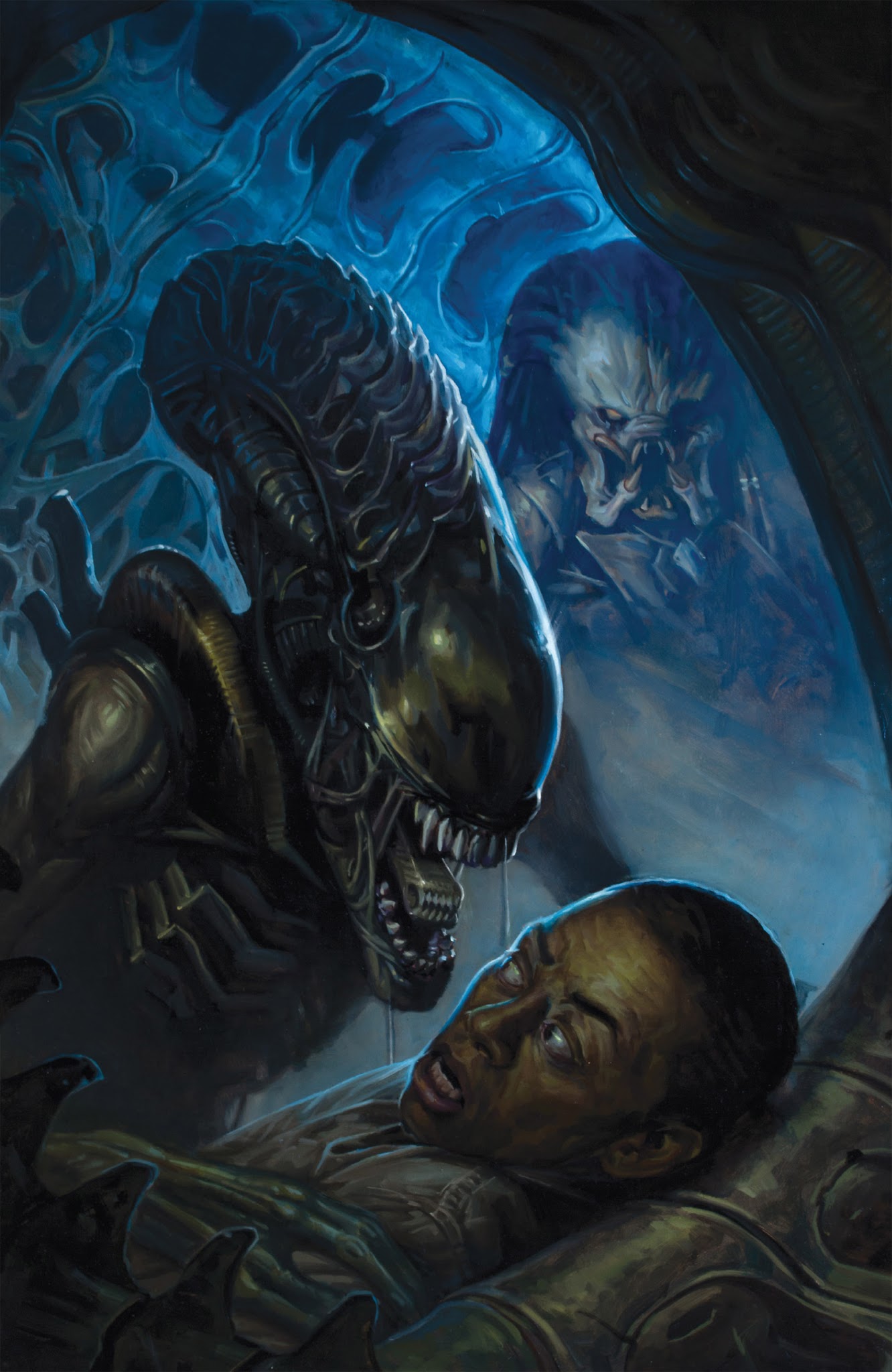 Read online Alien vs. Predator: Fire and Stone comic -  Issue # _TPB - 31