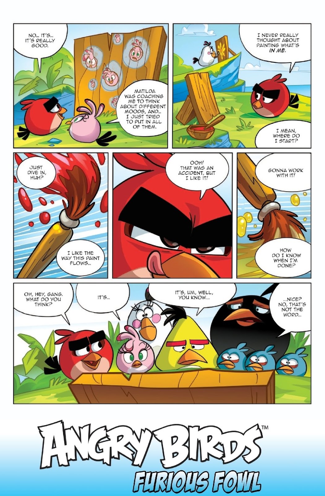 Angry Birds Comics Quarterly issue Issue Furious Fowl - Page 43