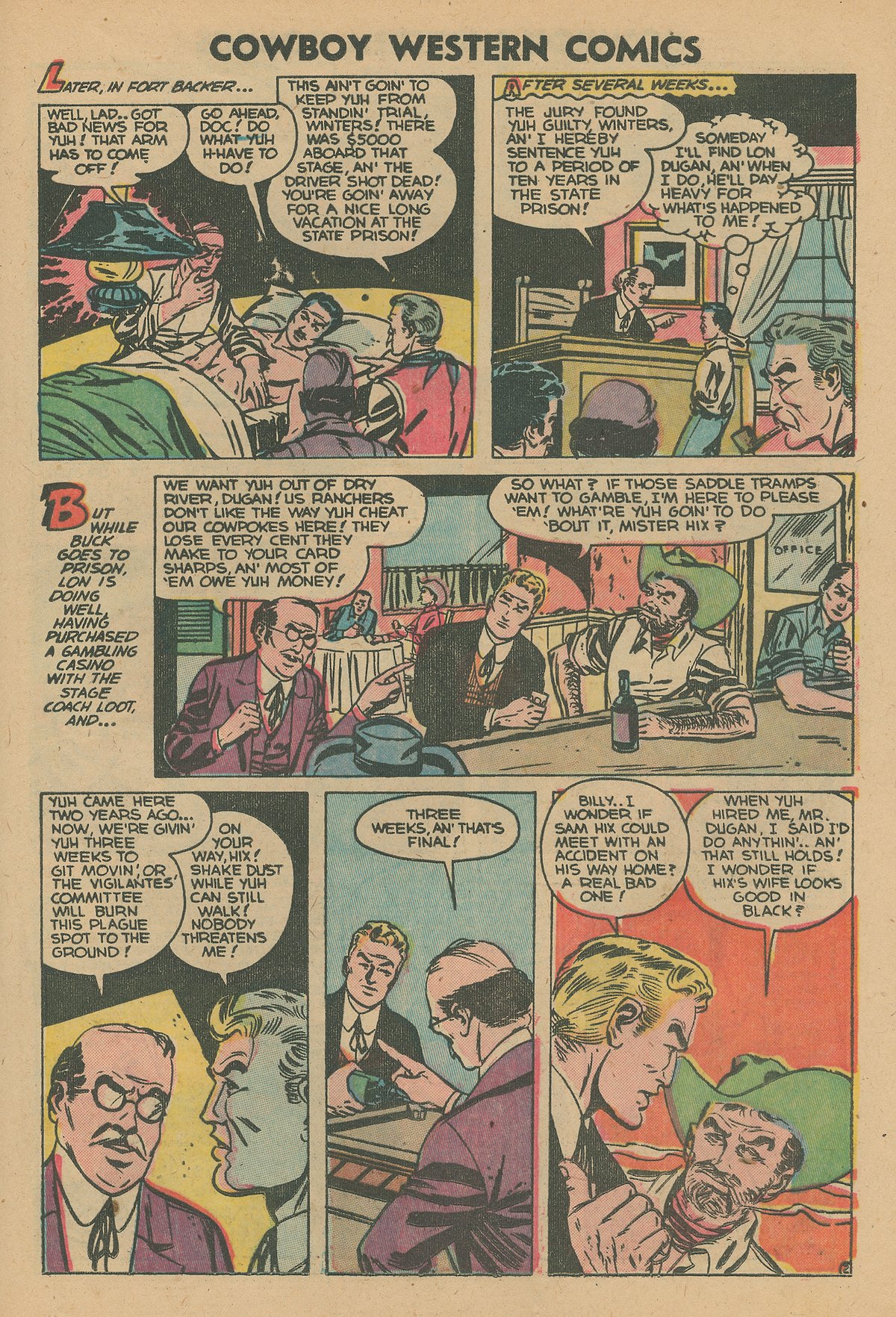 Read online Cowboy Western Heroes comic -  Issue #47 - 21