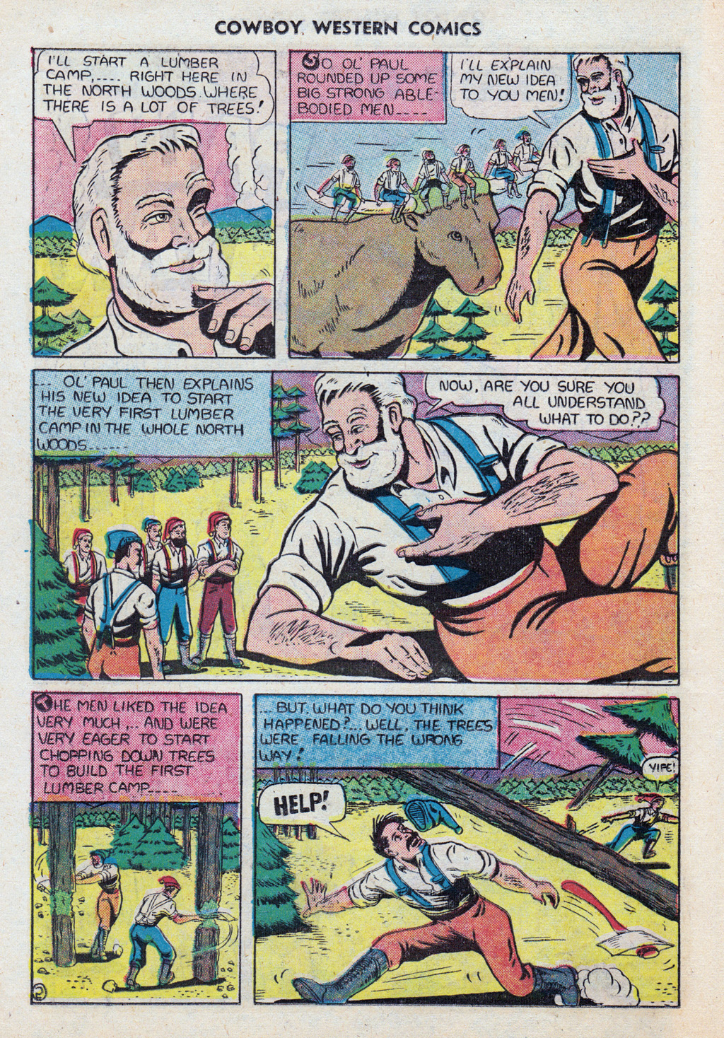 Read online Cowboy Western Comics (1948) comic -  Issue #28 - 14