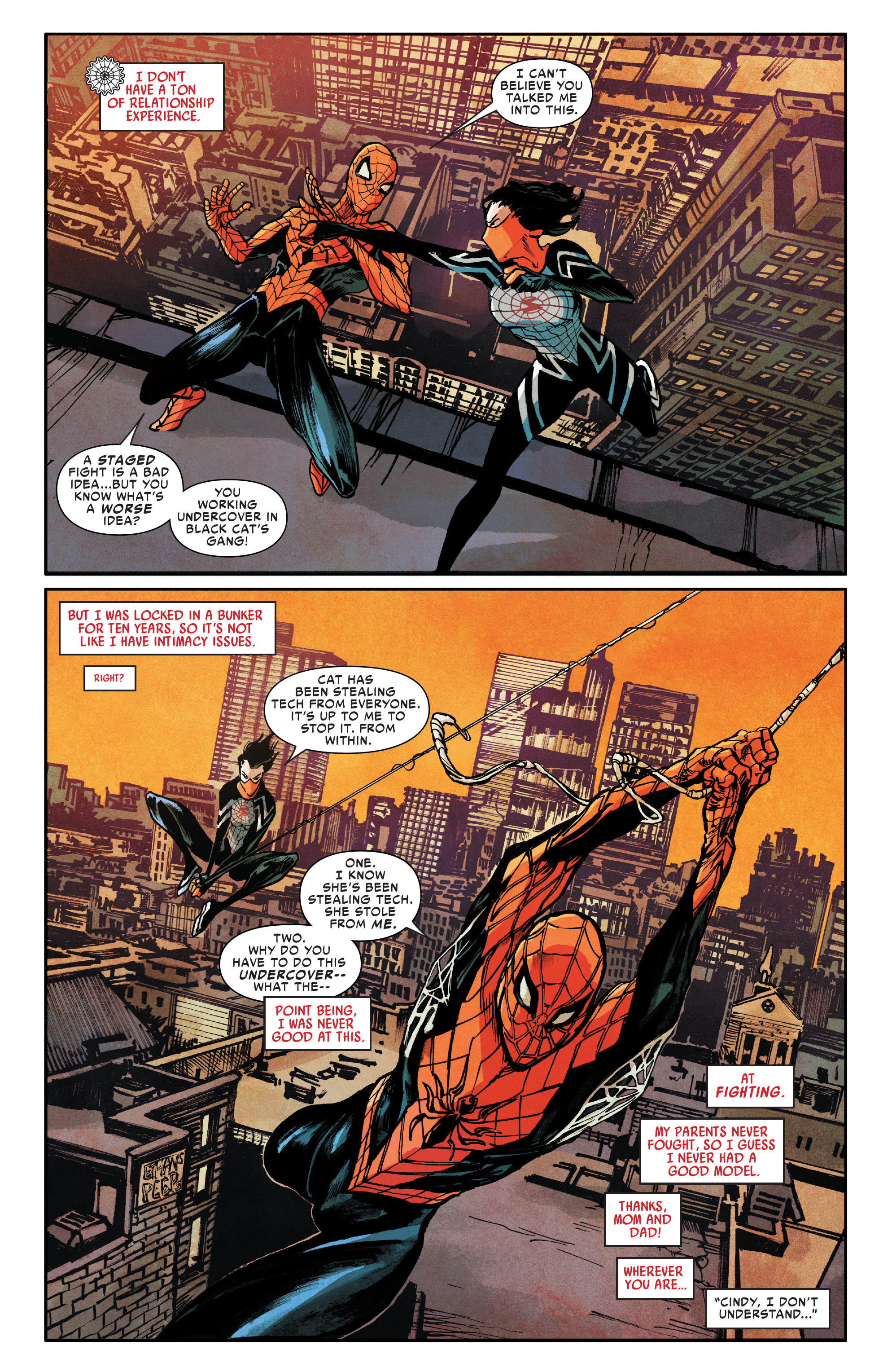 Read online Silk: Out of the Spider-Verse comic -  Issue # TPB 1 (Part 3) - 58