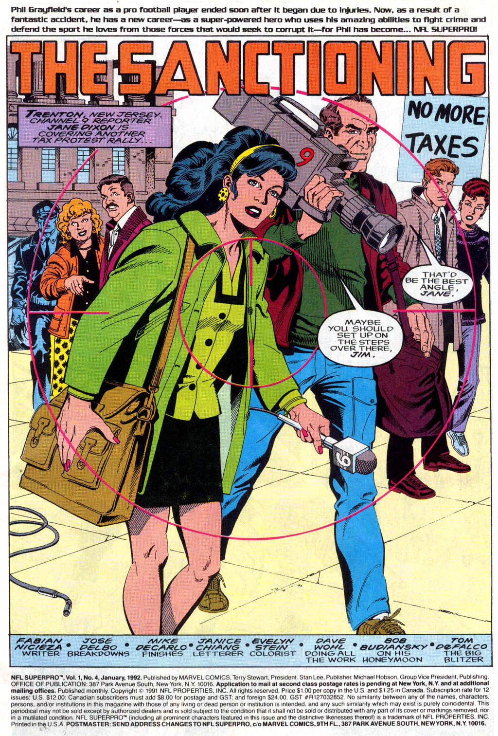 Read online NFL SuperPro comic -  Issue #4 - 2