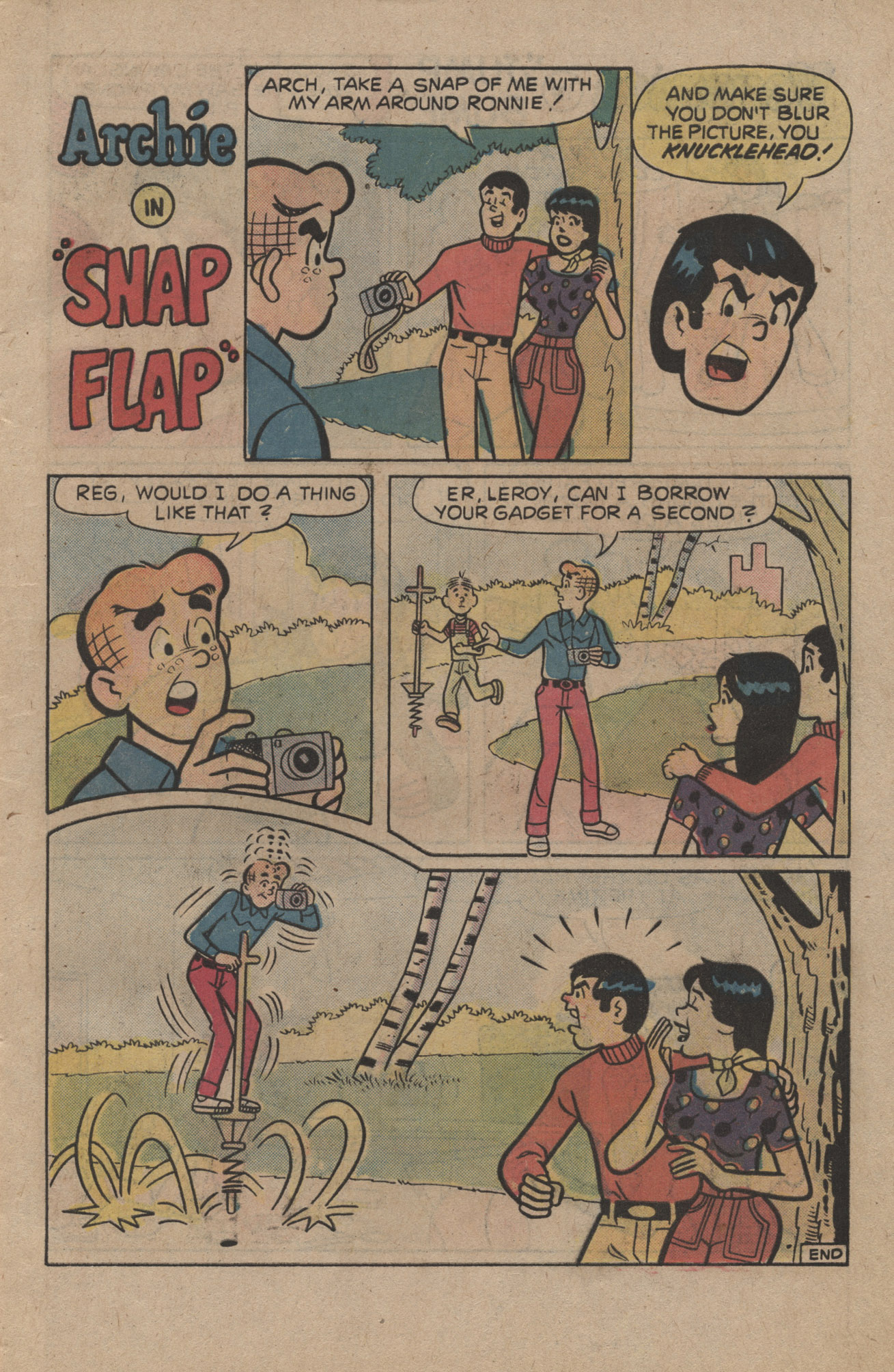 Read online Archie's Joke Book Magazine comic -  Issue #222 - 7