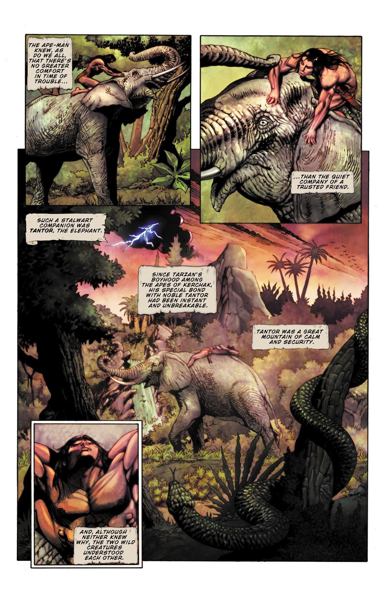 Read online Edgar Rice Burroughs' Jungle Tales of Tarzan comic -  Issue # TPB (Part 1) - 21