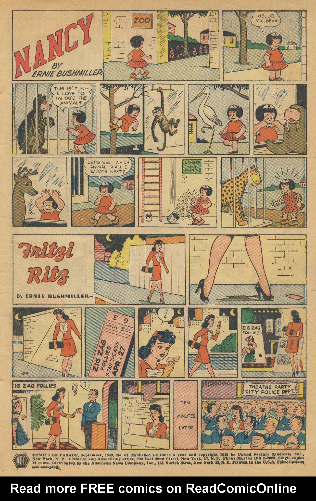 Read online Comics on Parade comic -  Issue #67 - 3
