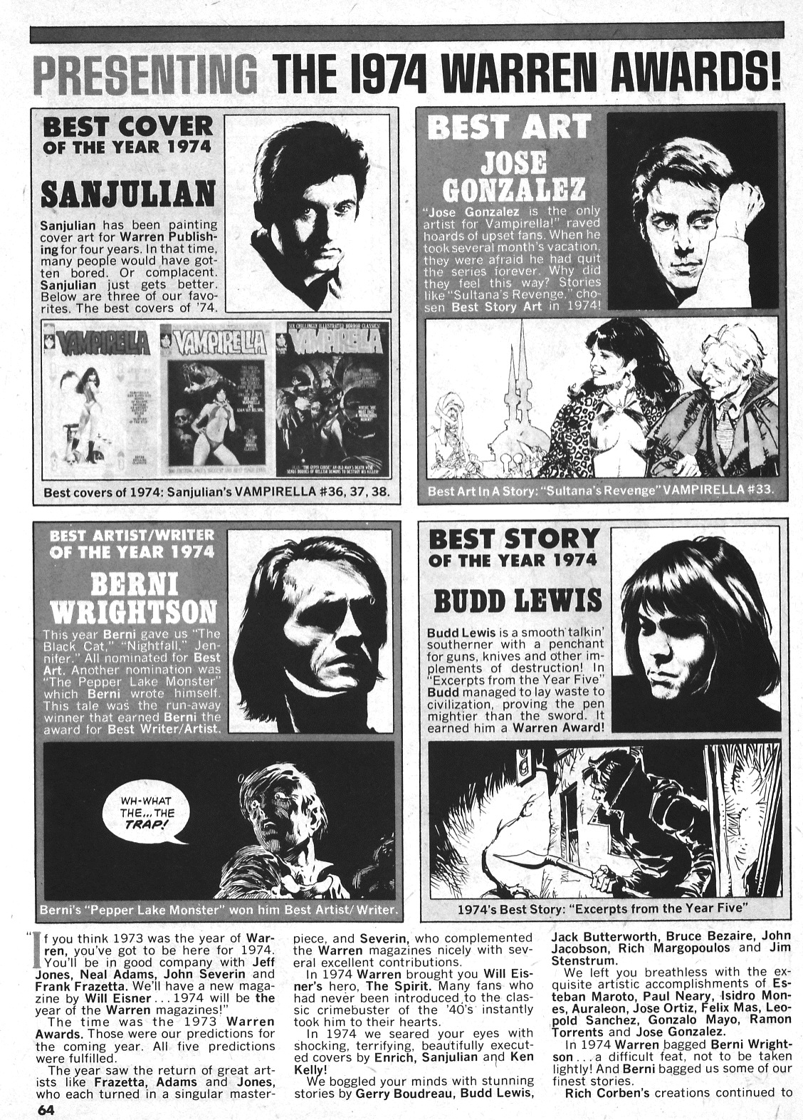 Read online Vampirella (1969) comic -  Issue #42 - 64