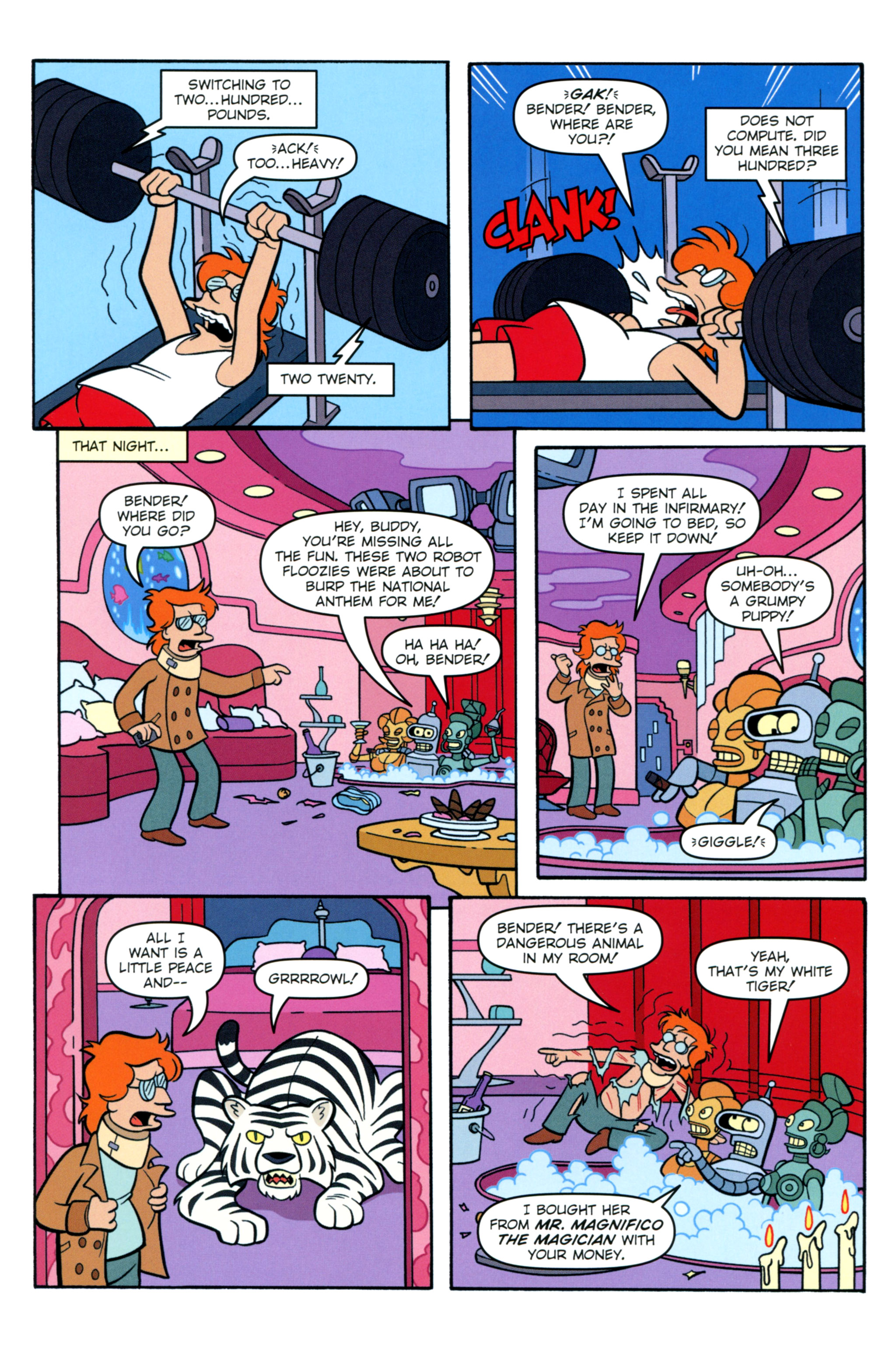 Read online Futurama Comics comic -  Issue #70 - 12