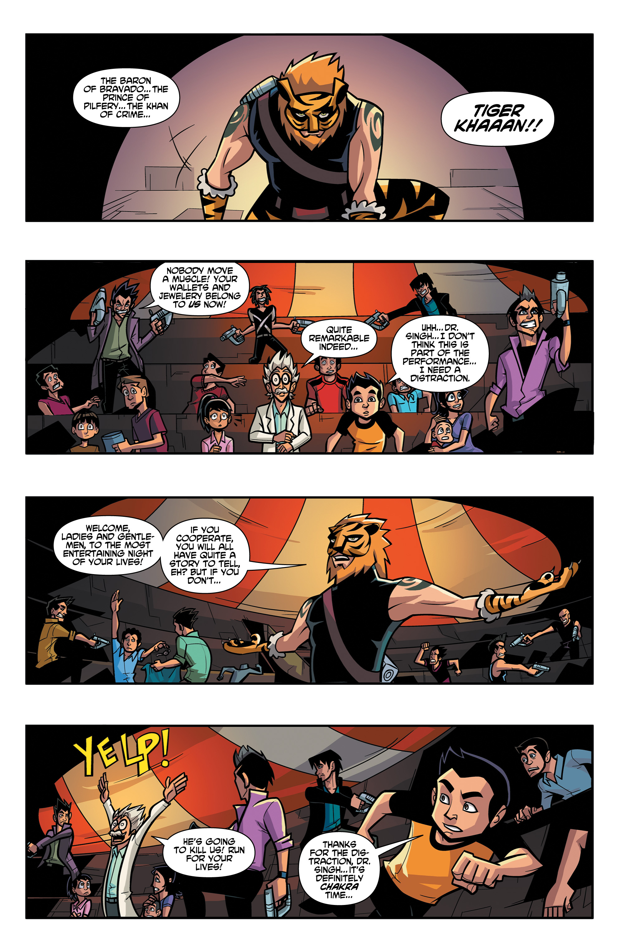 Read online Chakra the Invincible comic -  Issue #8 - 27
